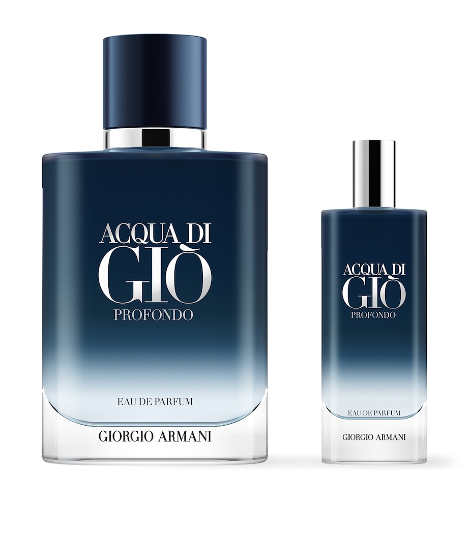 Acqua di Giò Profondo Eau de Parfum Fragrance Gift Set (100ml) NO COLOUR Image 2