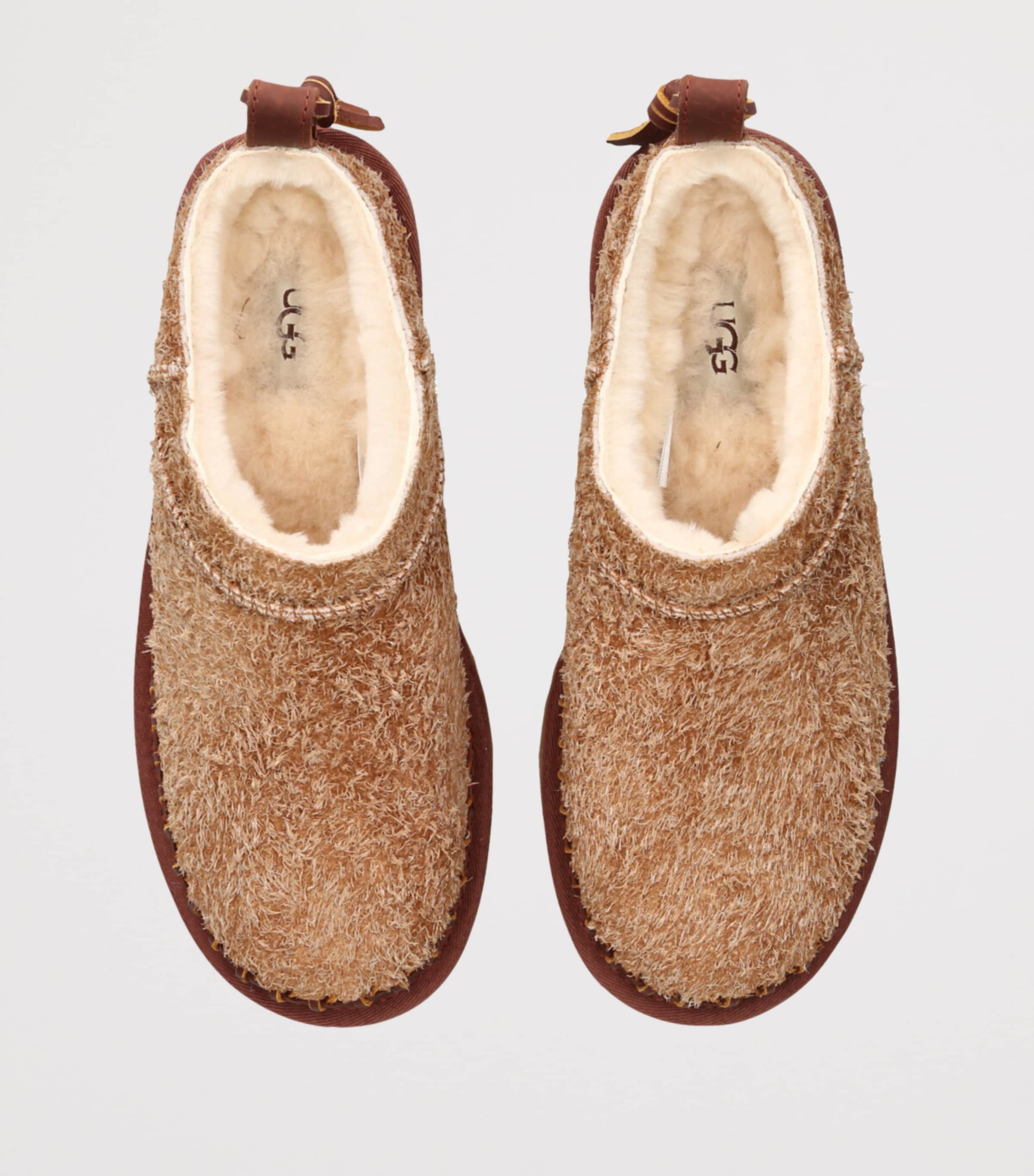 Suede Classic Micro Biarritz Slippers CHESTNUT Image 4