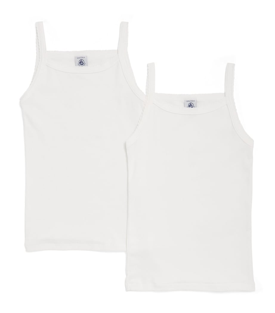 Set of 2 Organic Cotton Vest Tops (2-14 Years) 0VARIANTE 1 Image 1