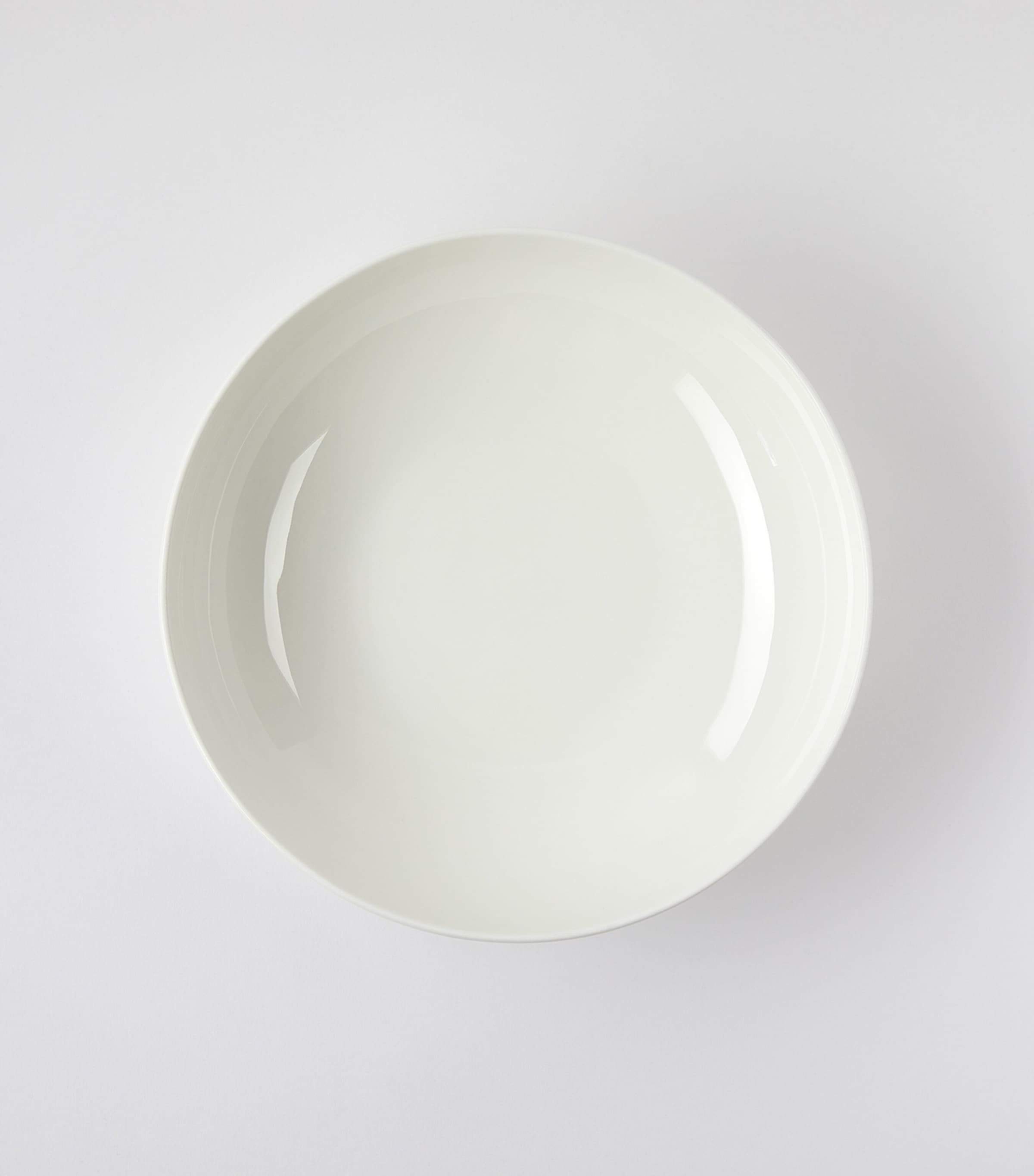 Arc Bone China Pasta Bowl (23cm) WHITE Image 2