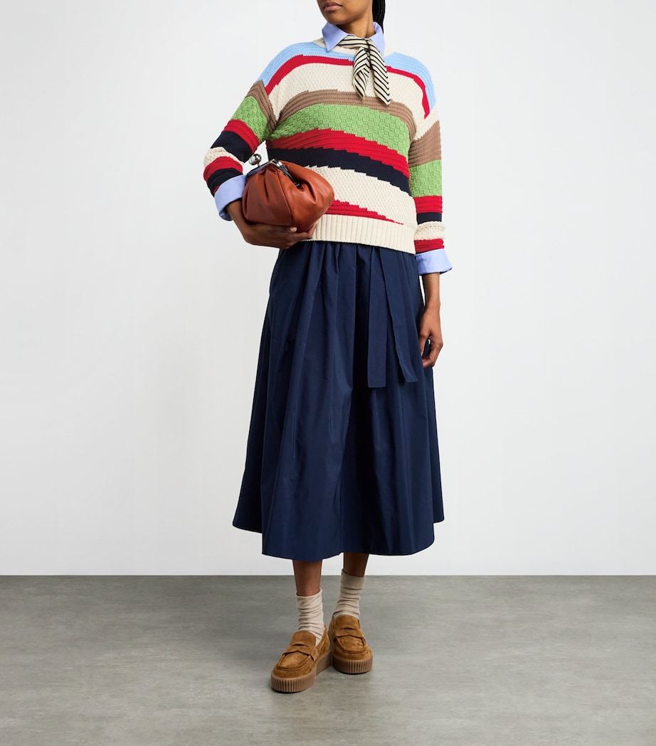 Cotton-Blend Jacquard Sweater MULTICOLOUR Image 2