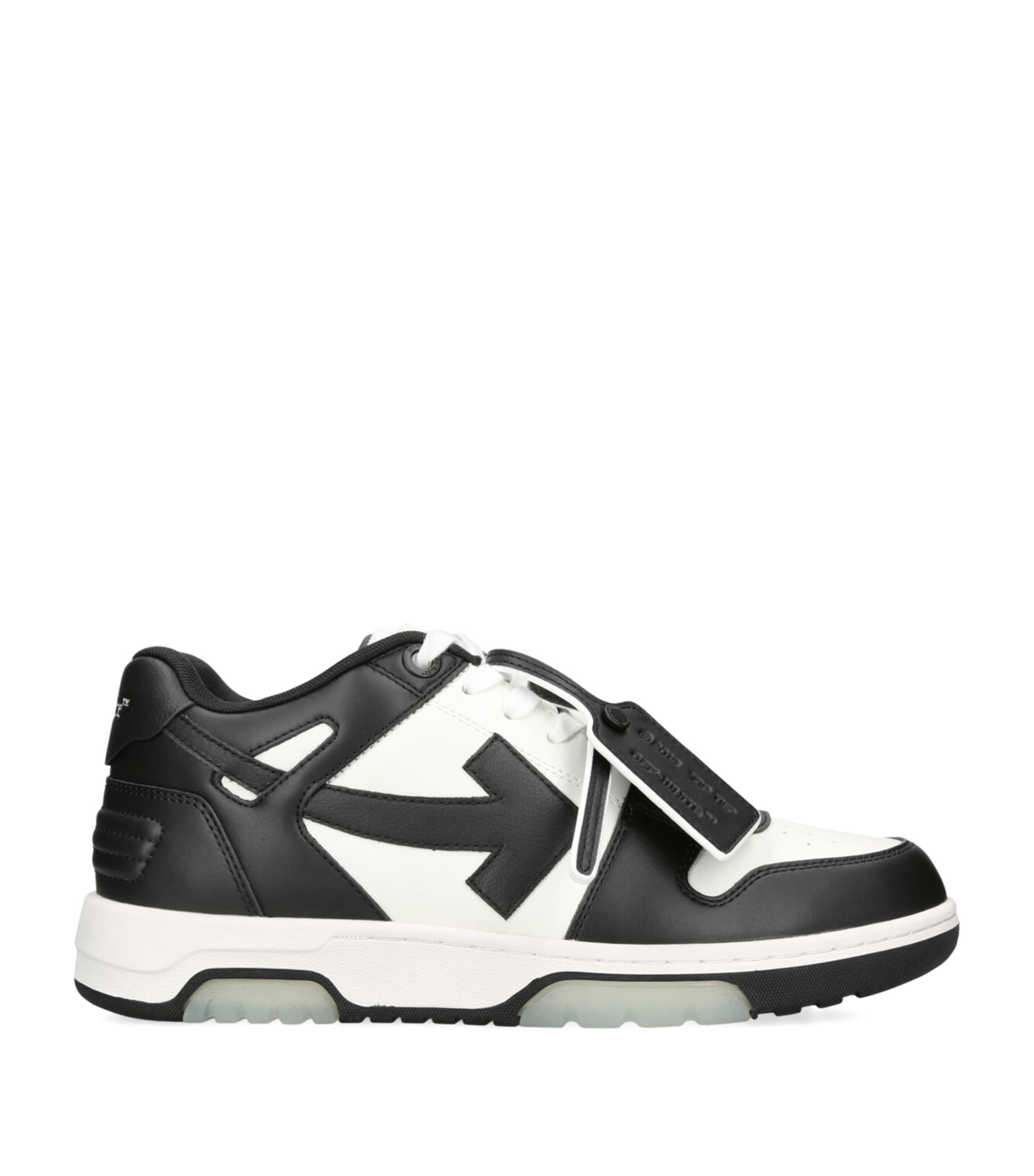 Off-White Leather Out of Office Sneakers | Men Shoes | Trainers | Low-Top Trainers | Designers | Off White