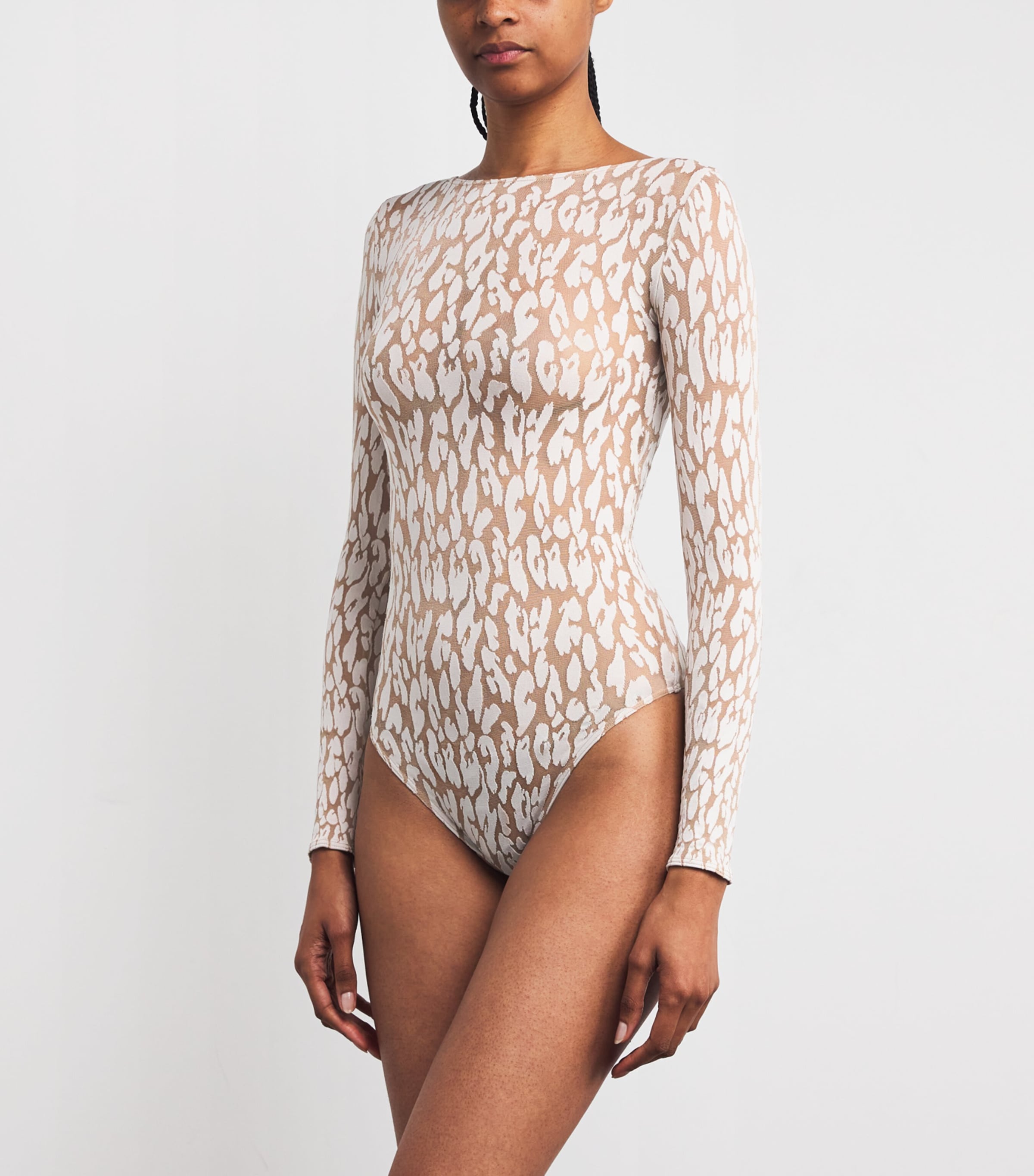 Leopard Thong Bodysuit 4788 FAIRLY LIG Image 2