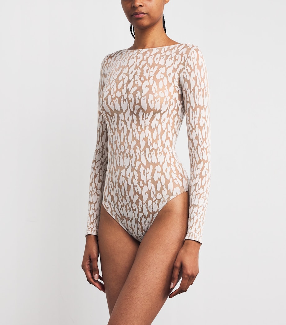 Leopard Thong Bodysuit 4788 FAIRLY LIG Image 2