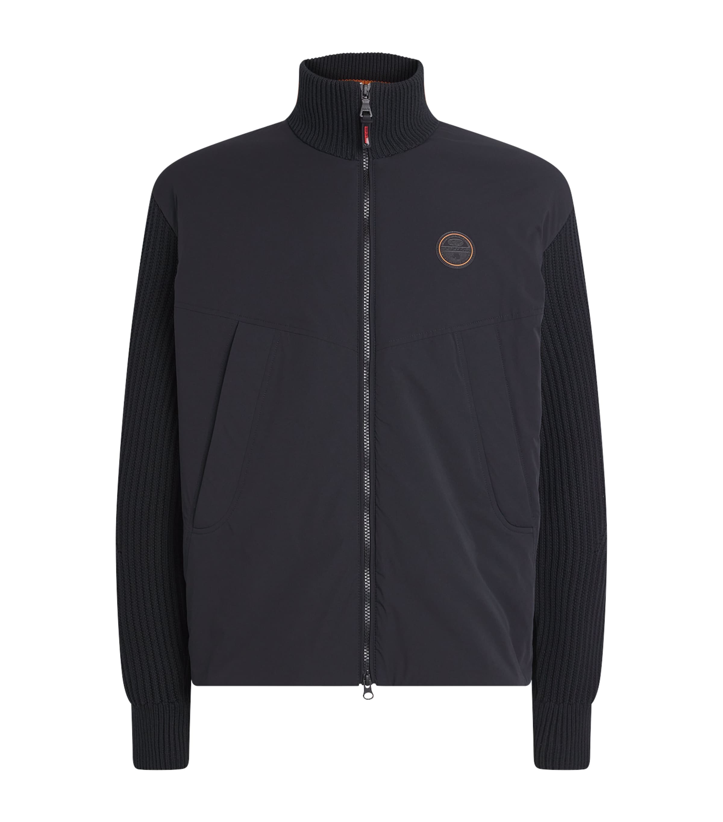 Napapijri Seravezza Bomber Jacket In Black
