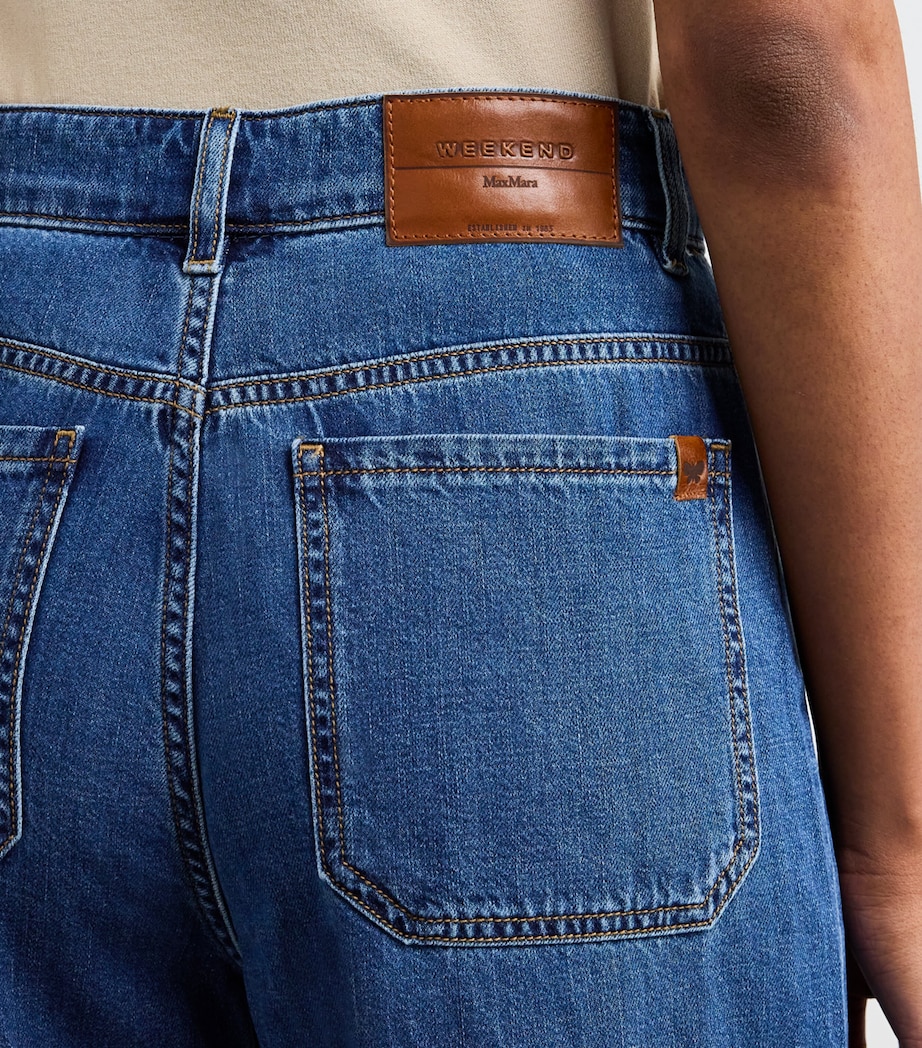 Wide-Leg Jeans NAVY Image 6