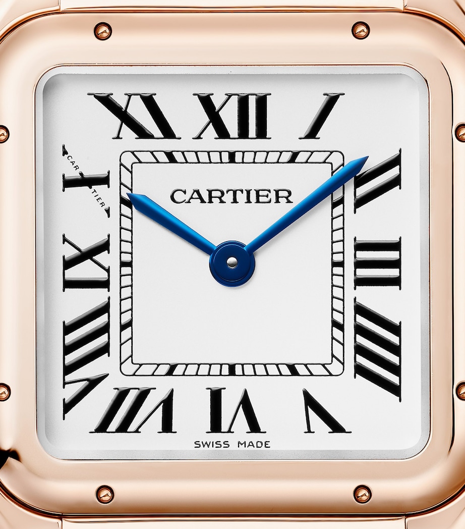 Cartier Medium Rose Gold Panthère de Cartier Watch 27mm Silvered Image 7