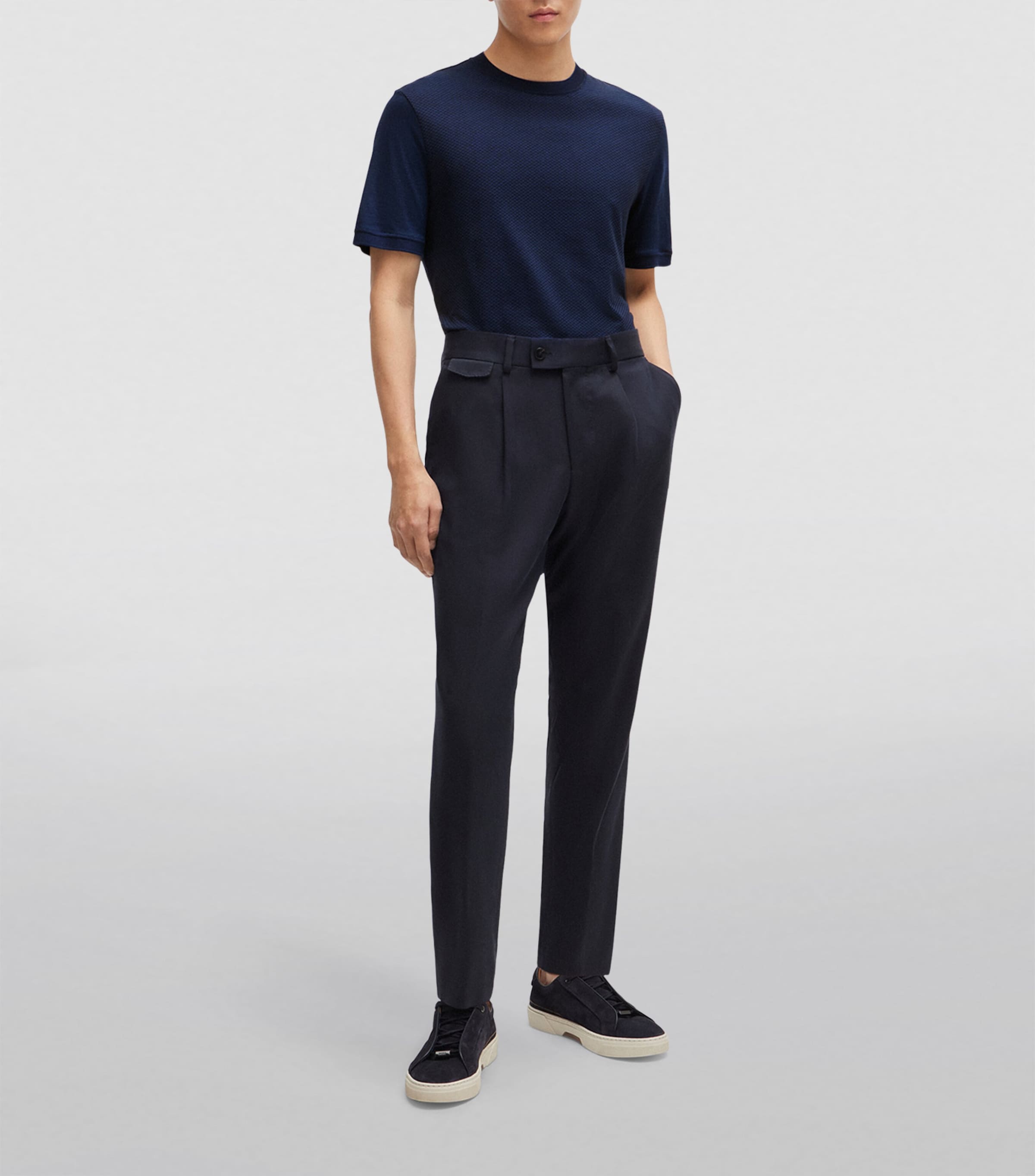 Cotton-Silk T-Shirt 484 Image 2