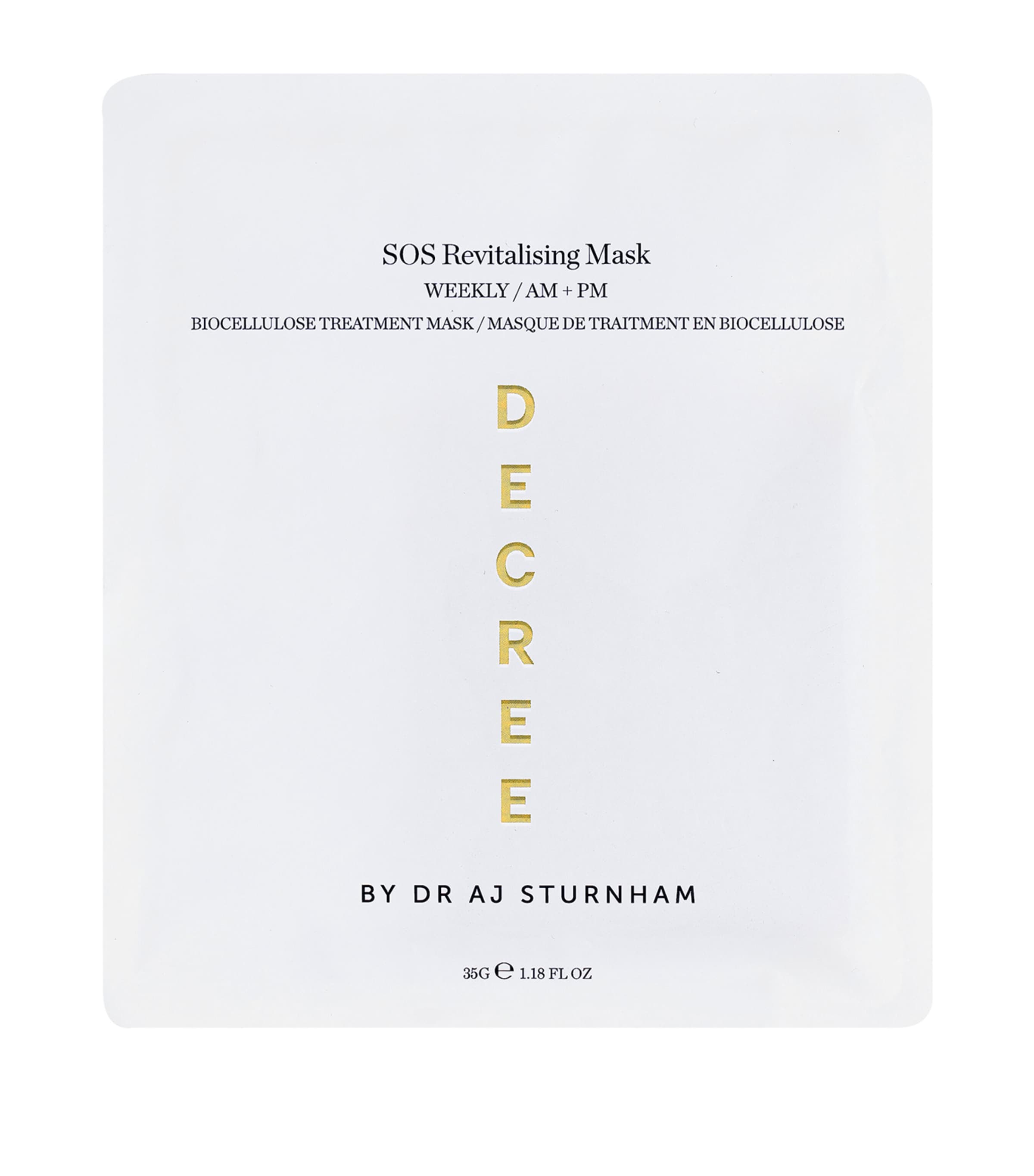 Decree Sos Revitalising Mask