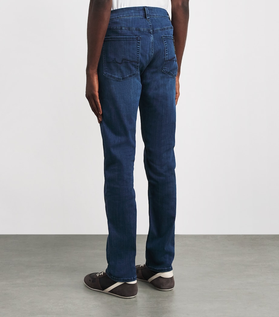 Slimmy Lux Performance Plus Jeans MID BLUE Image 4