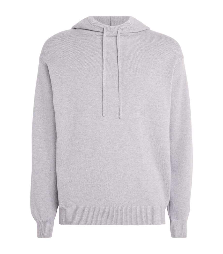 Harrods Cashmere Hoodie Coyote Image 1