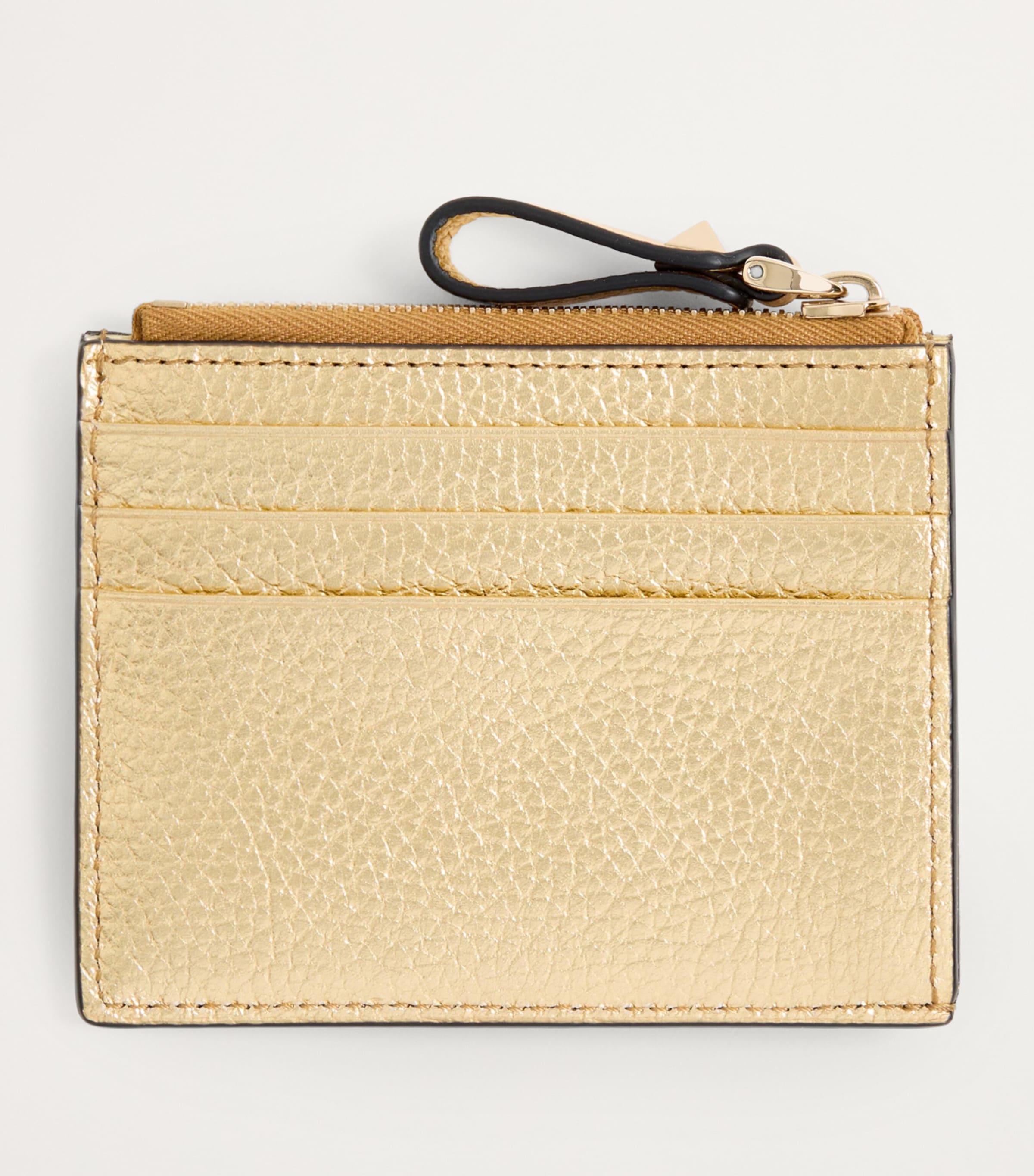 Leather Rockstud Coin Purse I8M Image 4