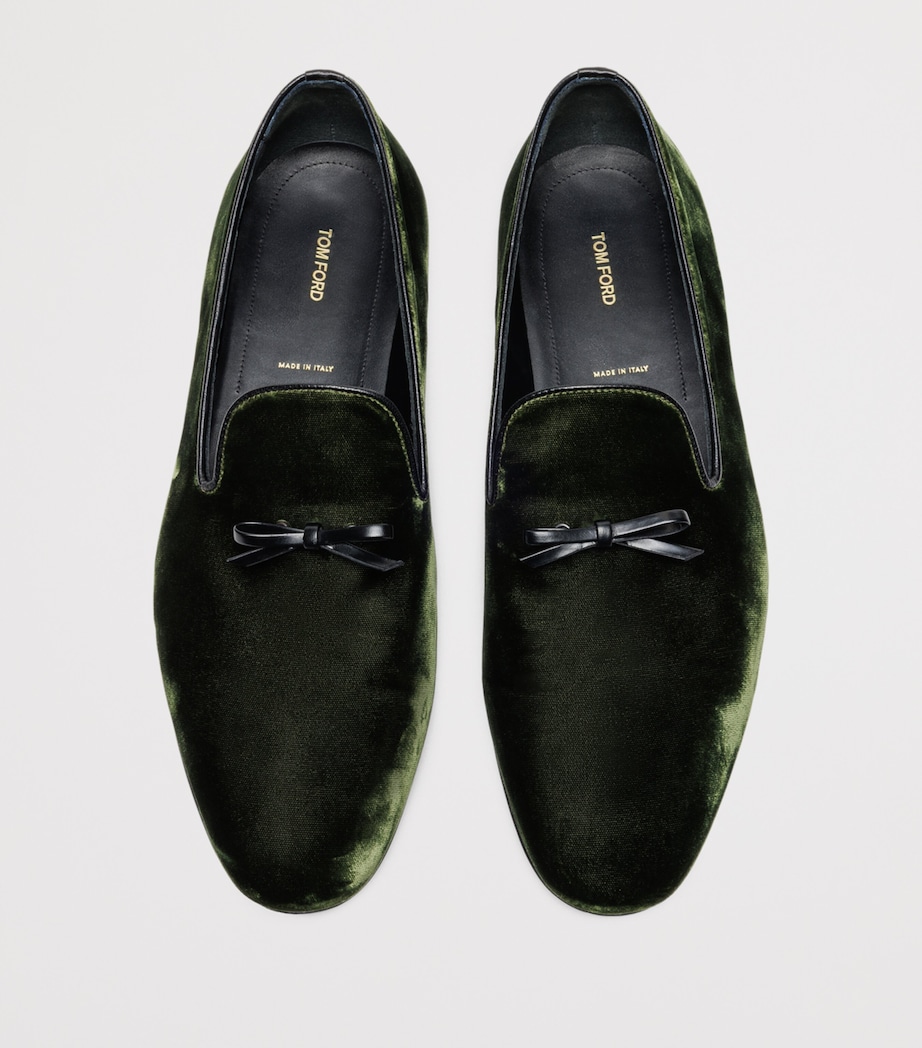 TOM FORD Velvet Scott Loafers Gcj Image 4