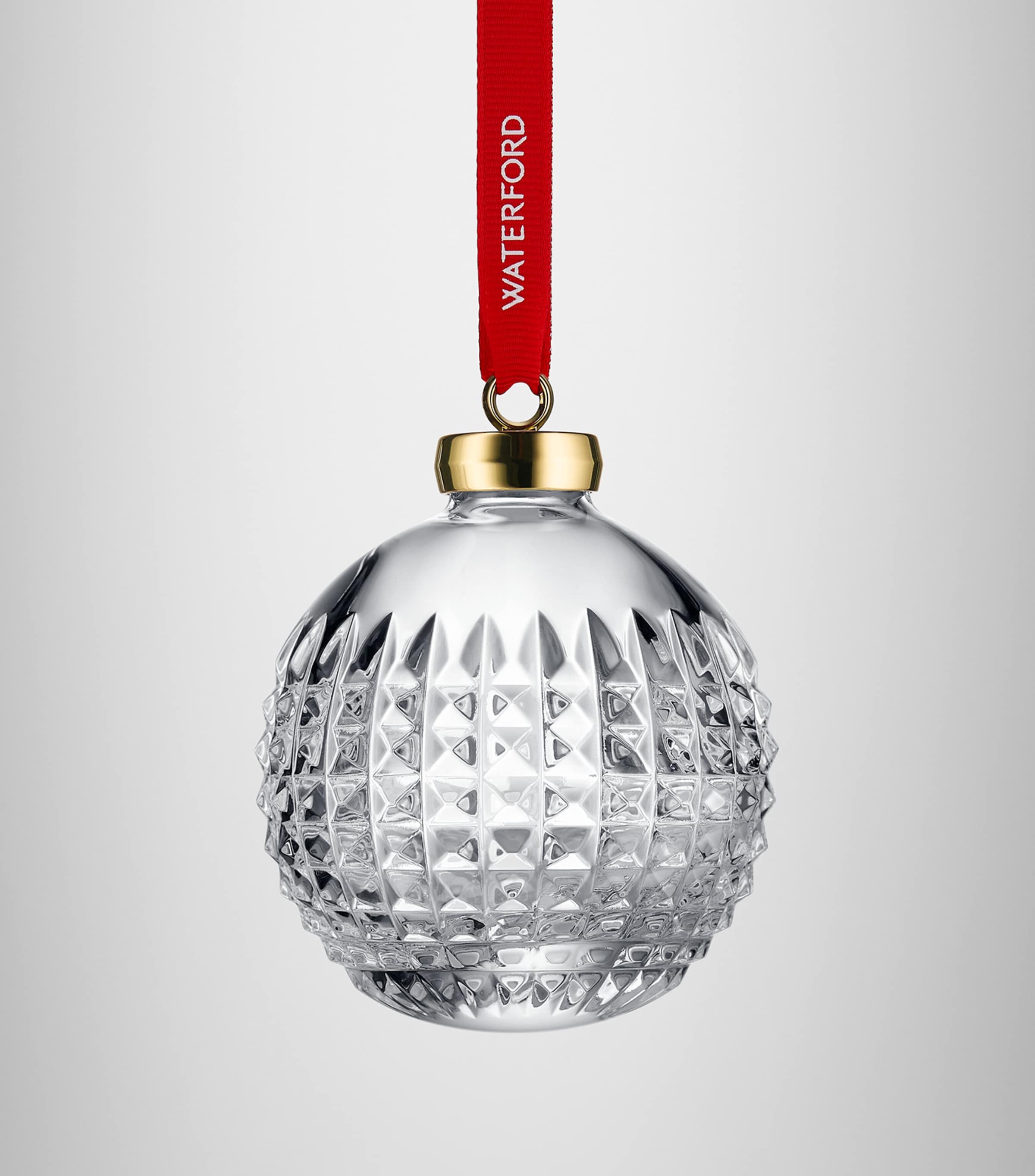 x Elton John Crystal 'E' Bauble CLEAR Image 4
