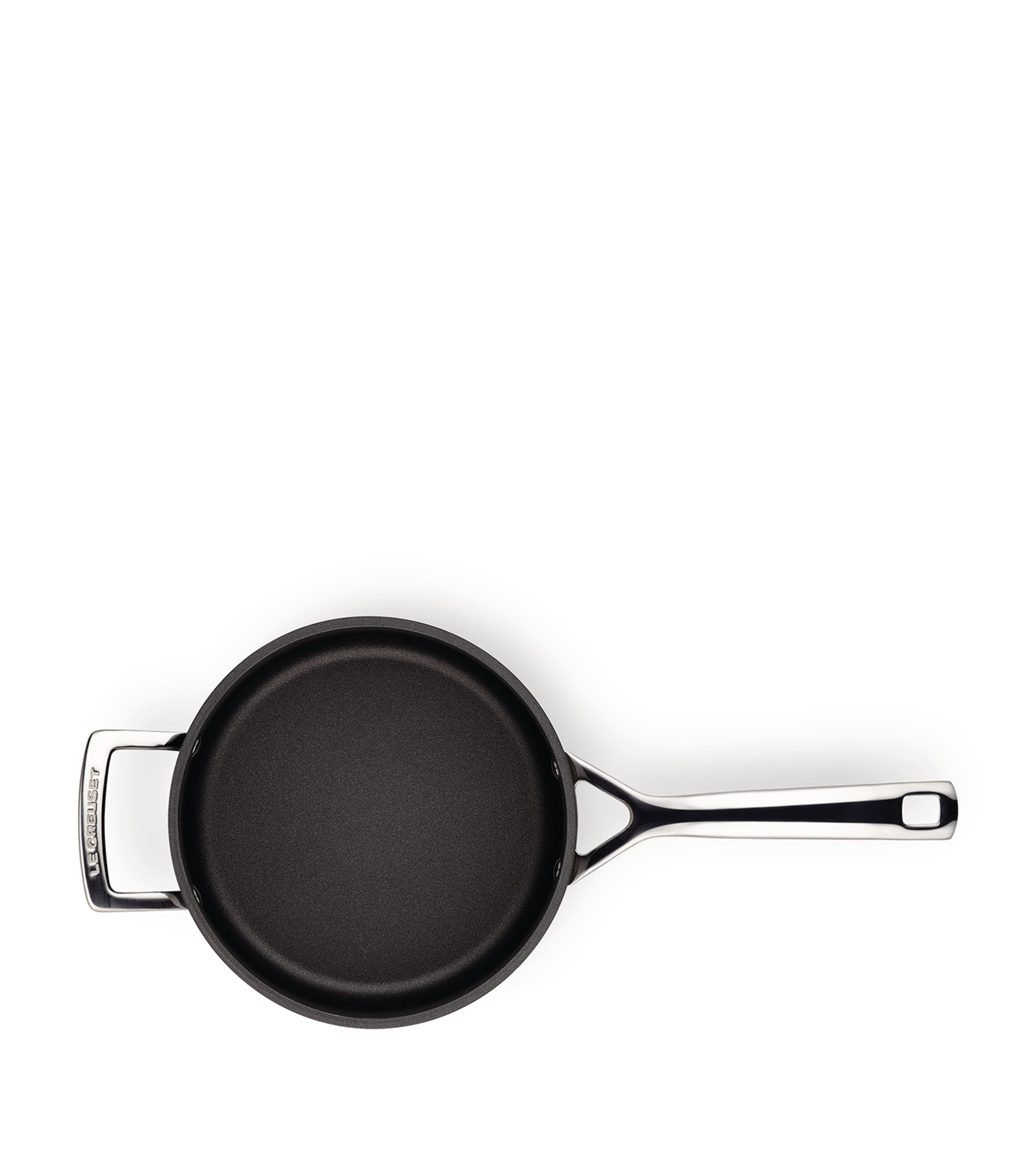 Toughened Non-Stick Saucepan (20cm) BLACK Image 2