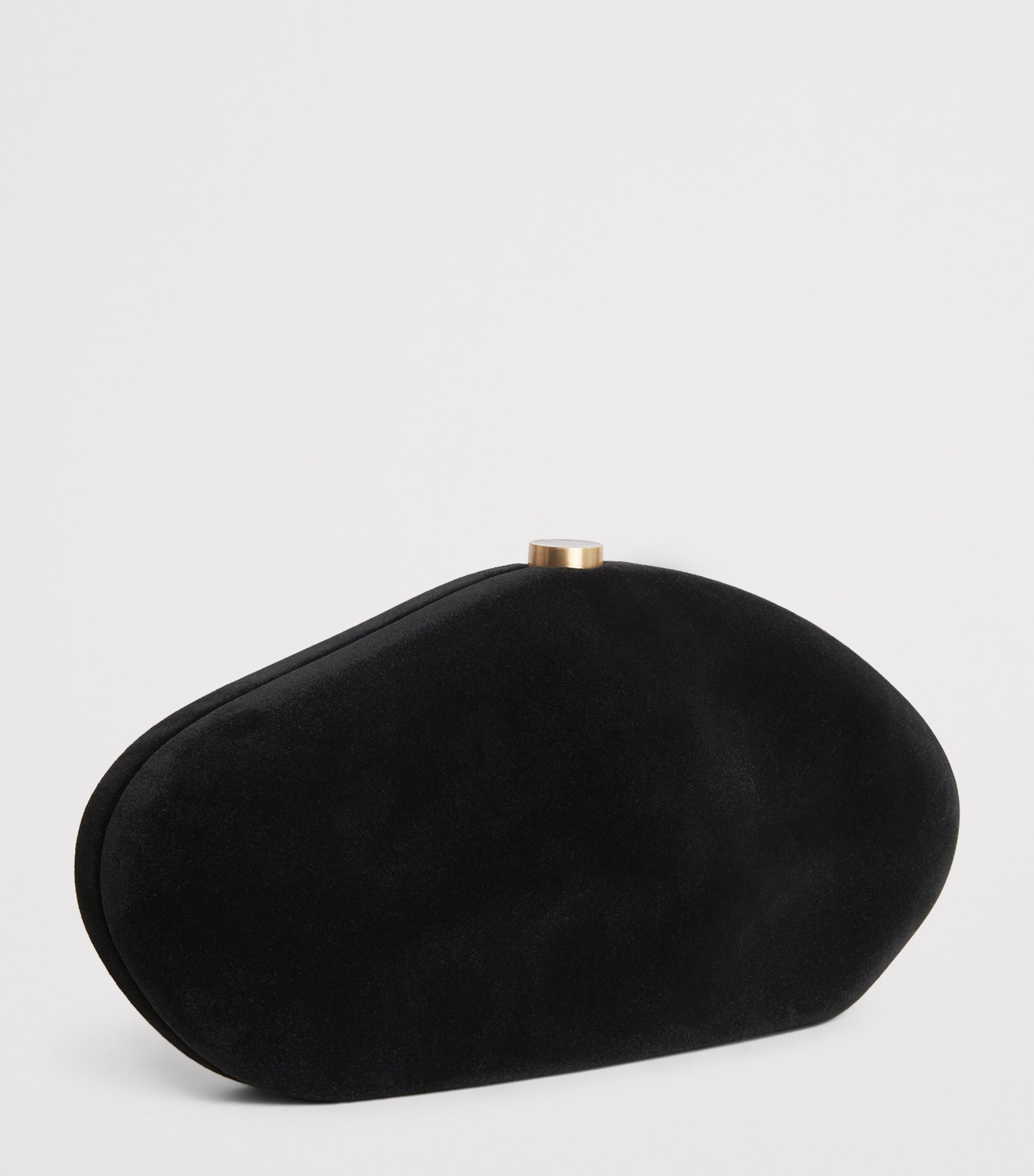 Velvet Cardera Clutch Bag BLACK Image 3