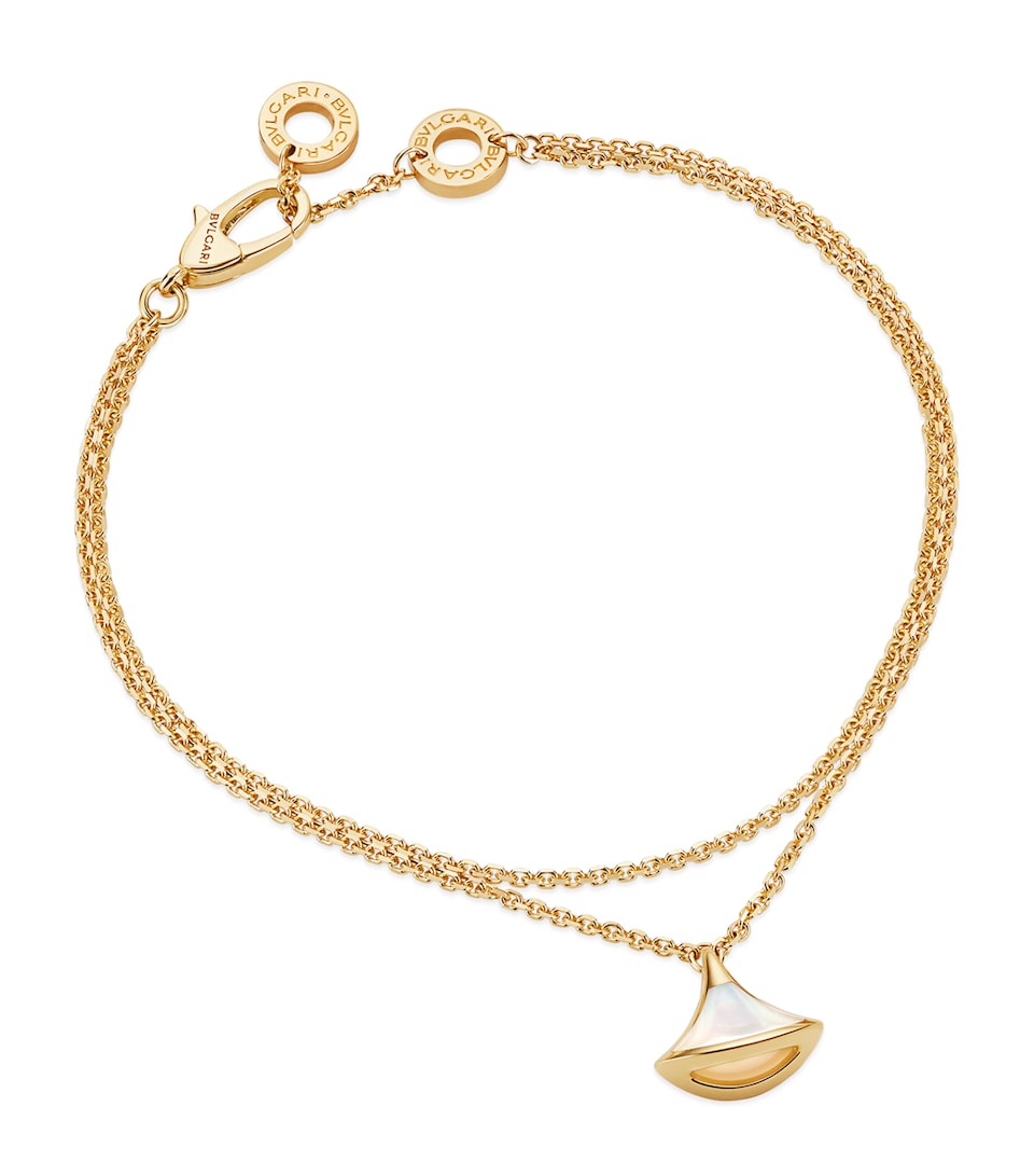 Yellow Gold and Mother-of-Pearl Divas' Dream Bracelet