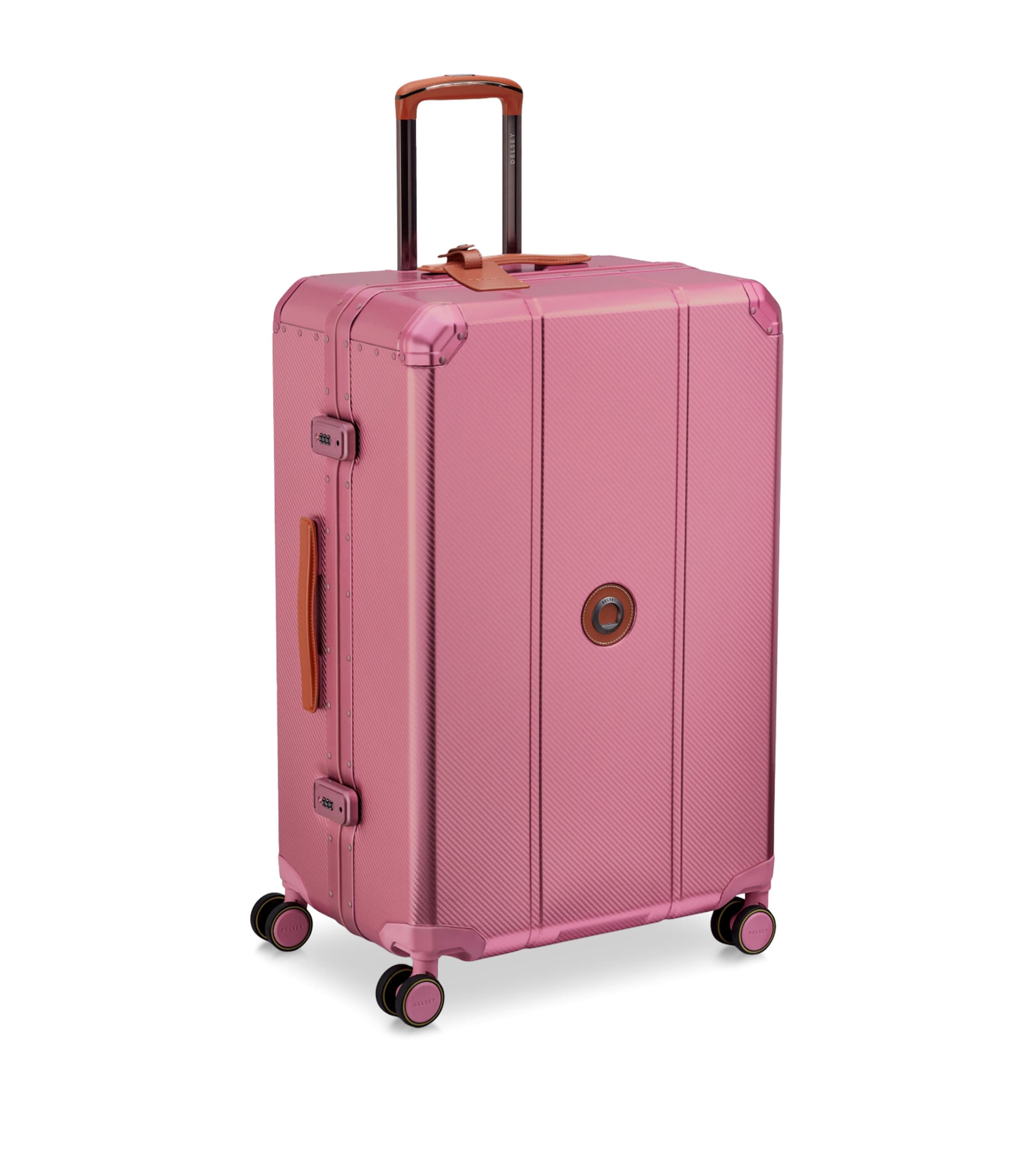 Delsey Alur Spinner Suitcase (76cm) Pink Image 3