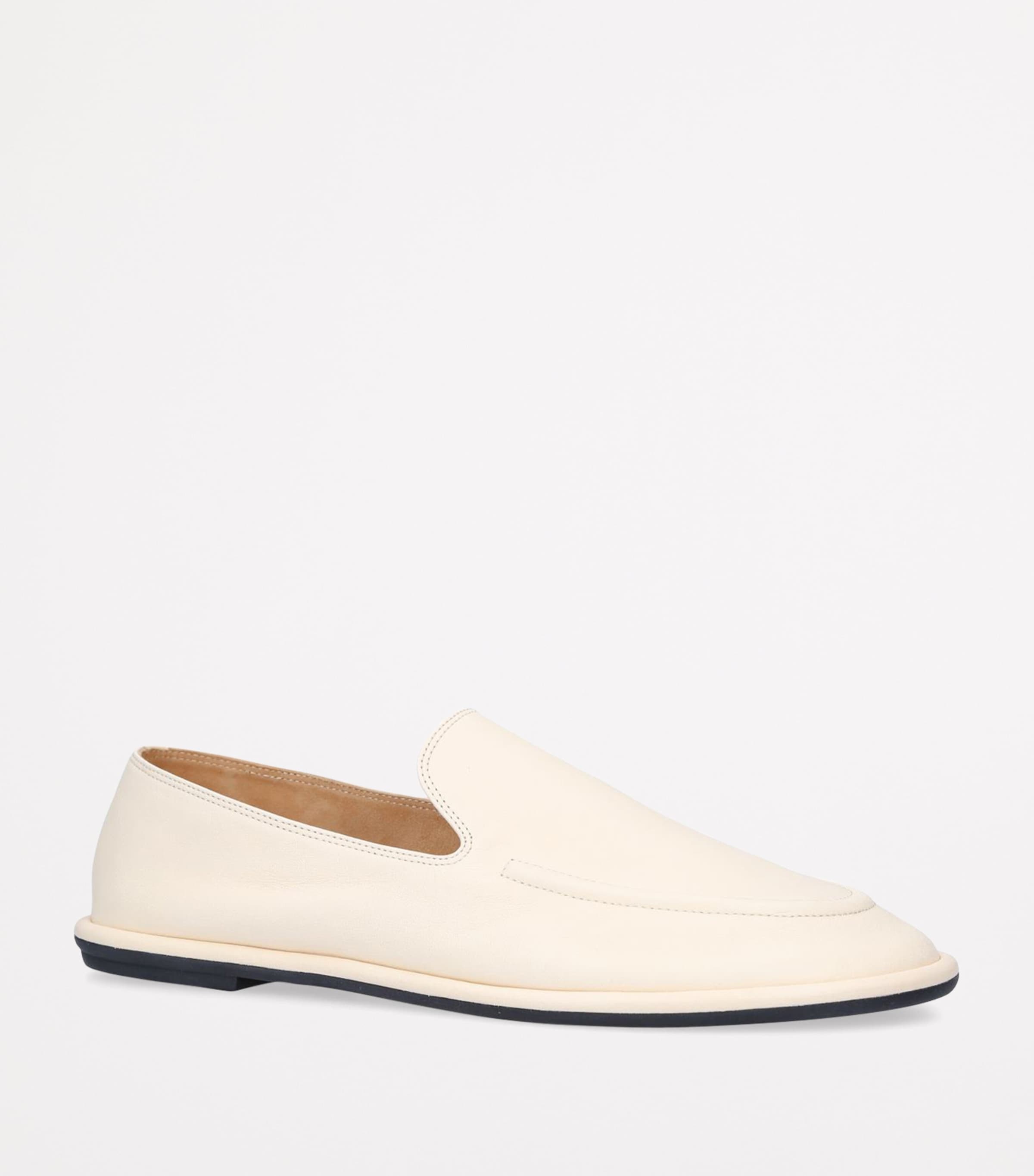 Canal Leather Loafers BONE Image 3
