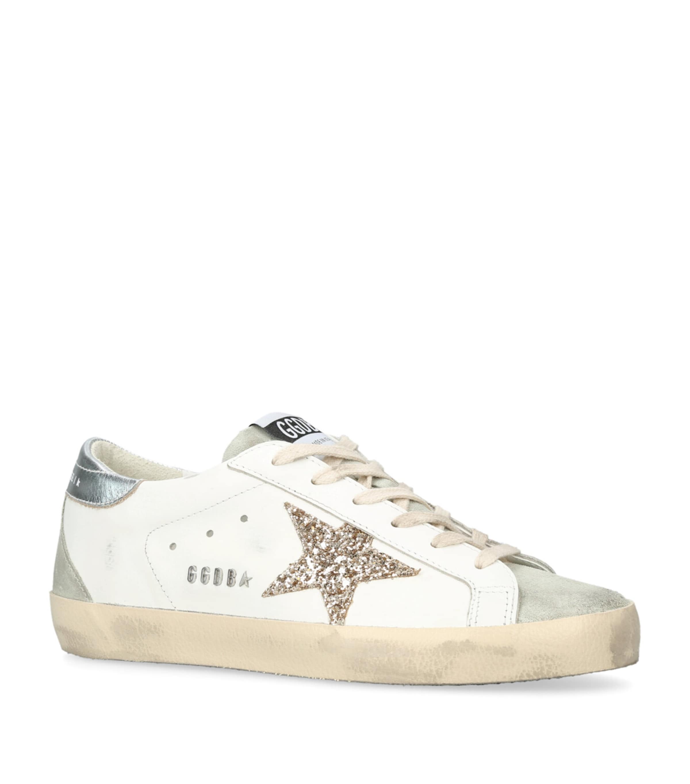 Leather Superstar Sneakers WHITE/OTH Image 4