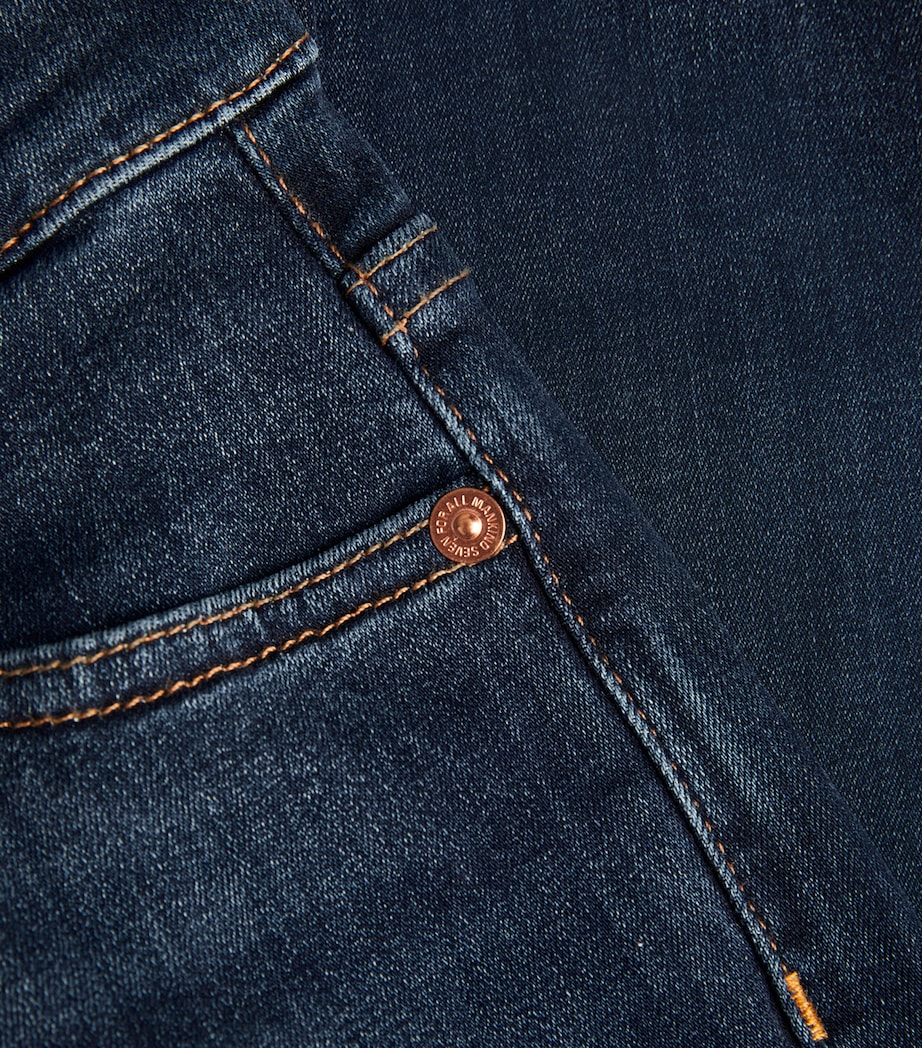 Slim Illusion Luxe Skinny Jeans DARK BLUE Image 5