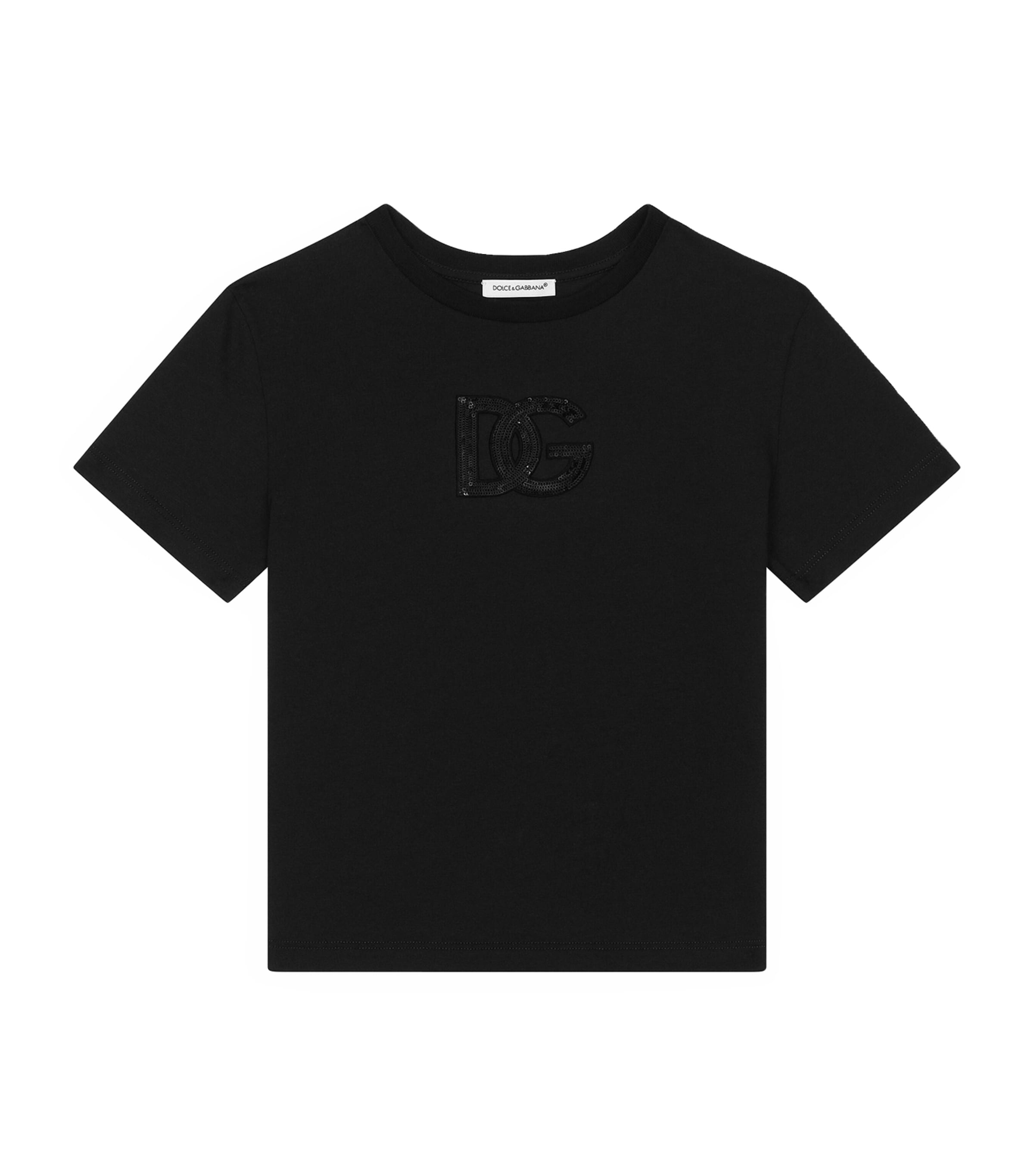 Shop Dolce & Gabbana Cotton Logo-embellished T-shirt