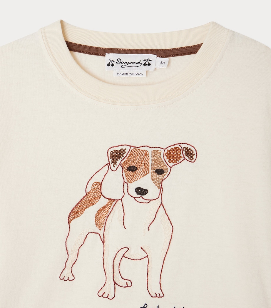 Organic Cotton Tadda T-Shirt (4-8 Years) UPB IVOIRE Image 3