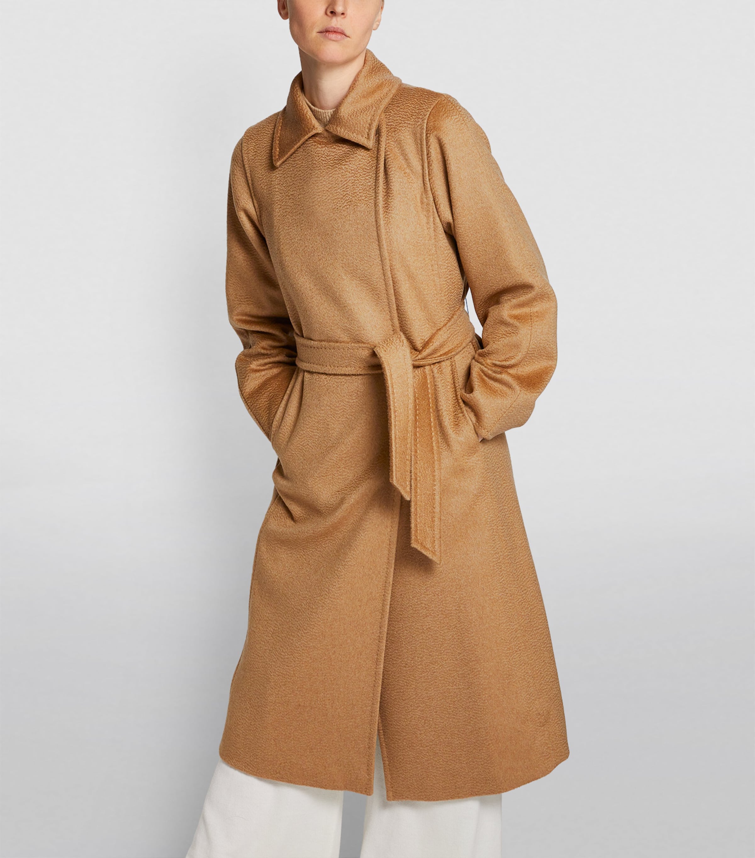 Manuela Belted Coat CAMEL Image 3