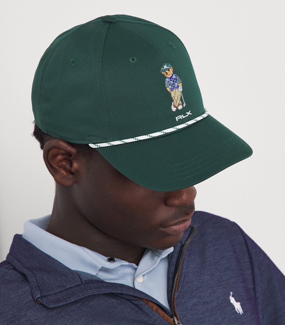RLX Ralph Lauren Polo Bear Sports Cap Moss Agate Image 2