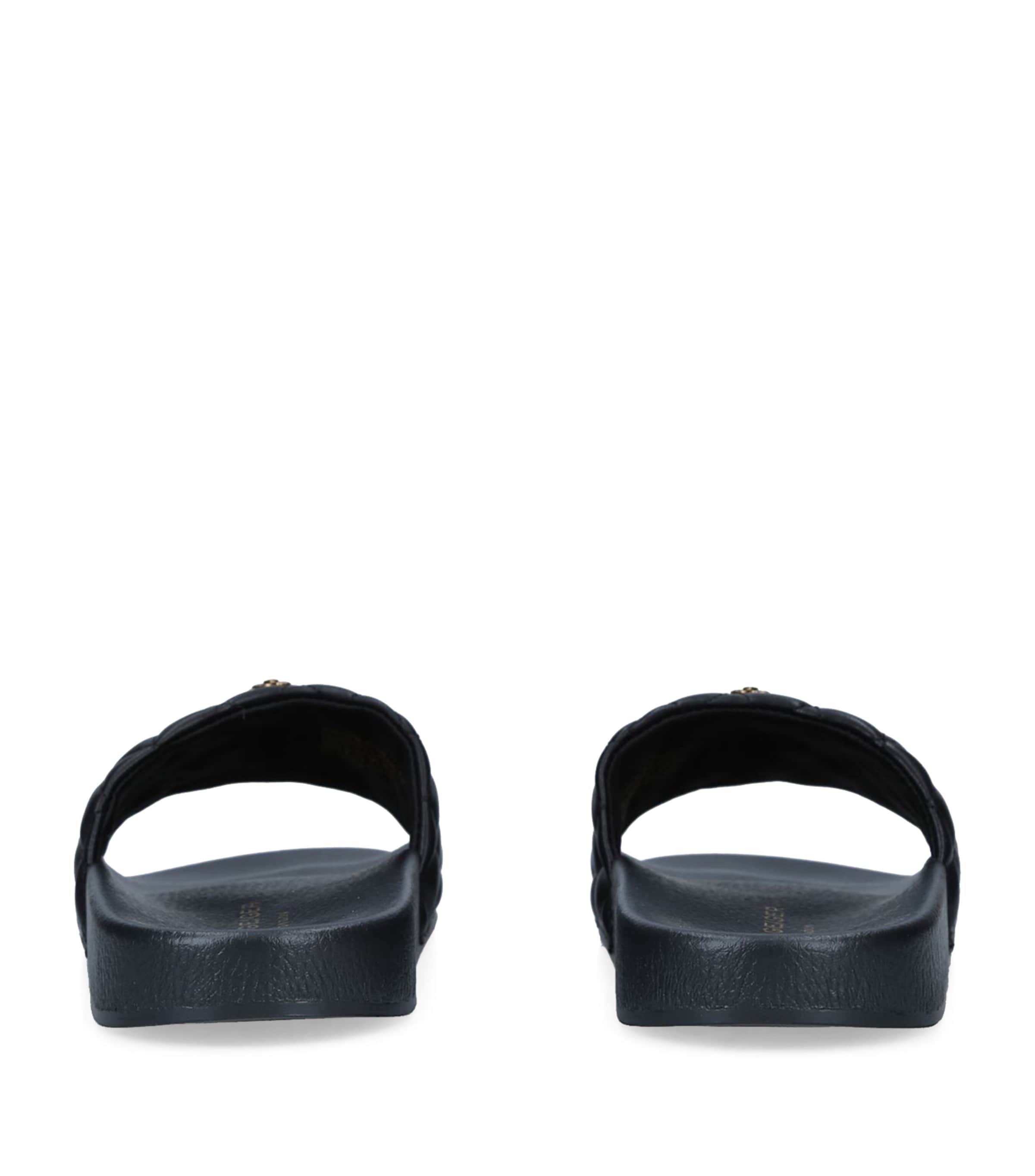 Meena Eagle Slides BLACK Image 4