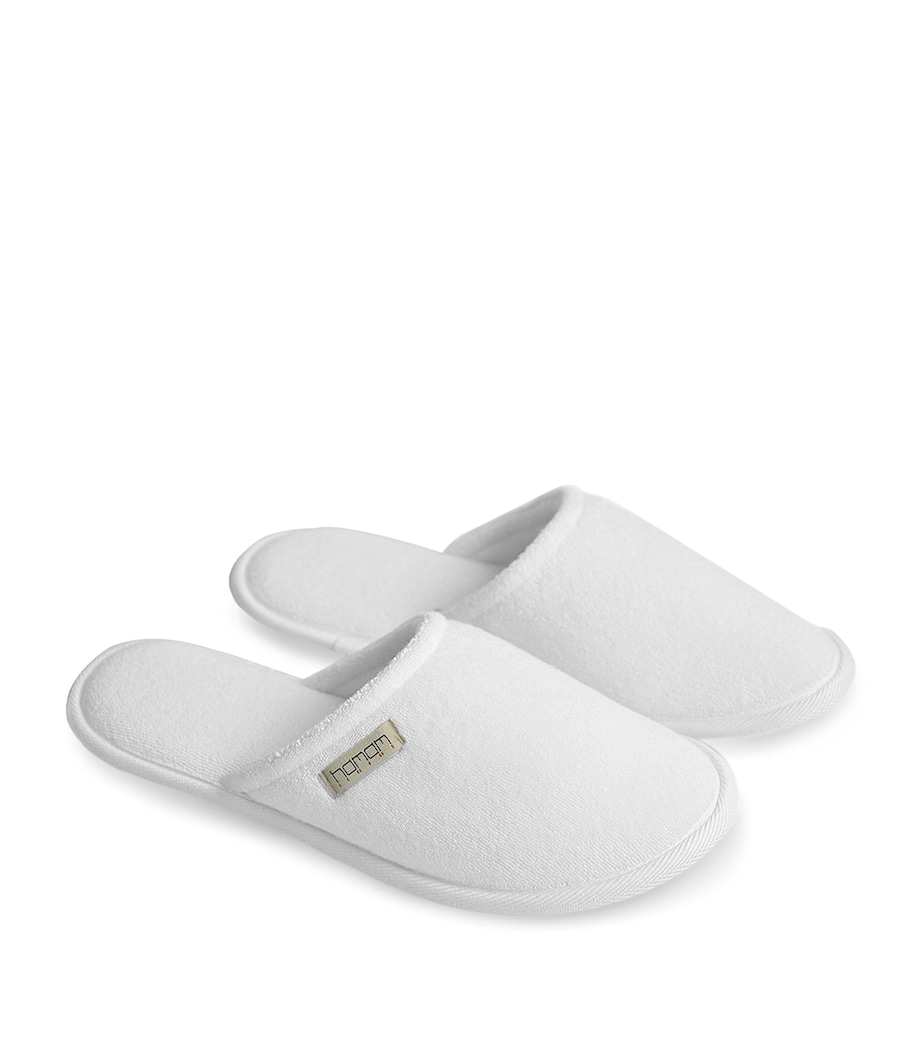 Ash Slippers (Size 36-37) WHITE Image 1