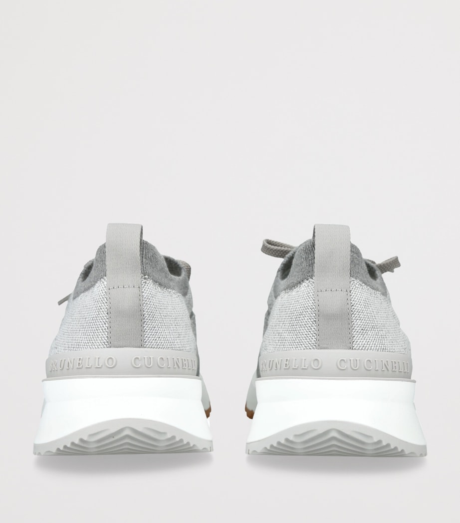 Knitted Sportiv Sneakers GREY Image 2