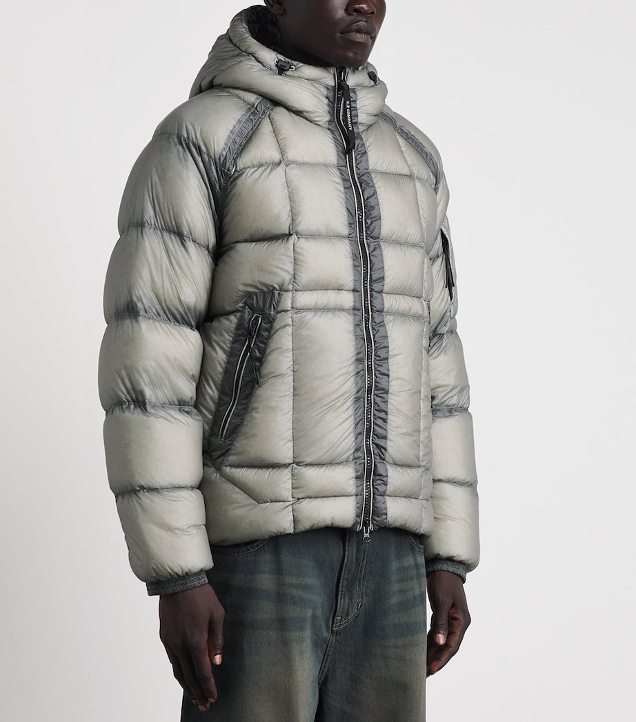 C.P. Company Mens D.D. Shell Hooded Down Puffer Jacket Image 4