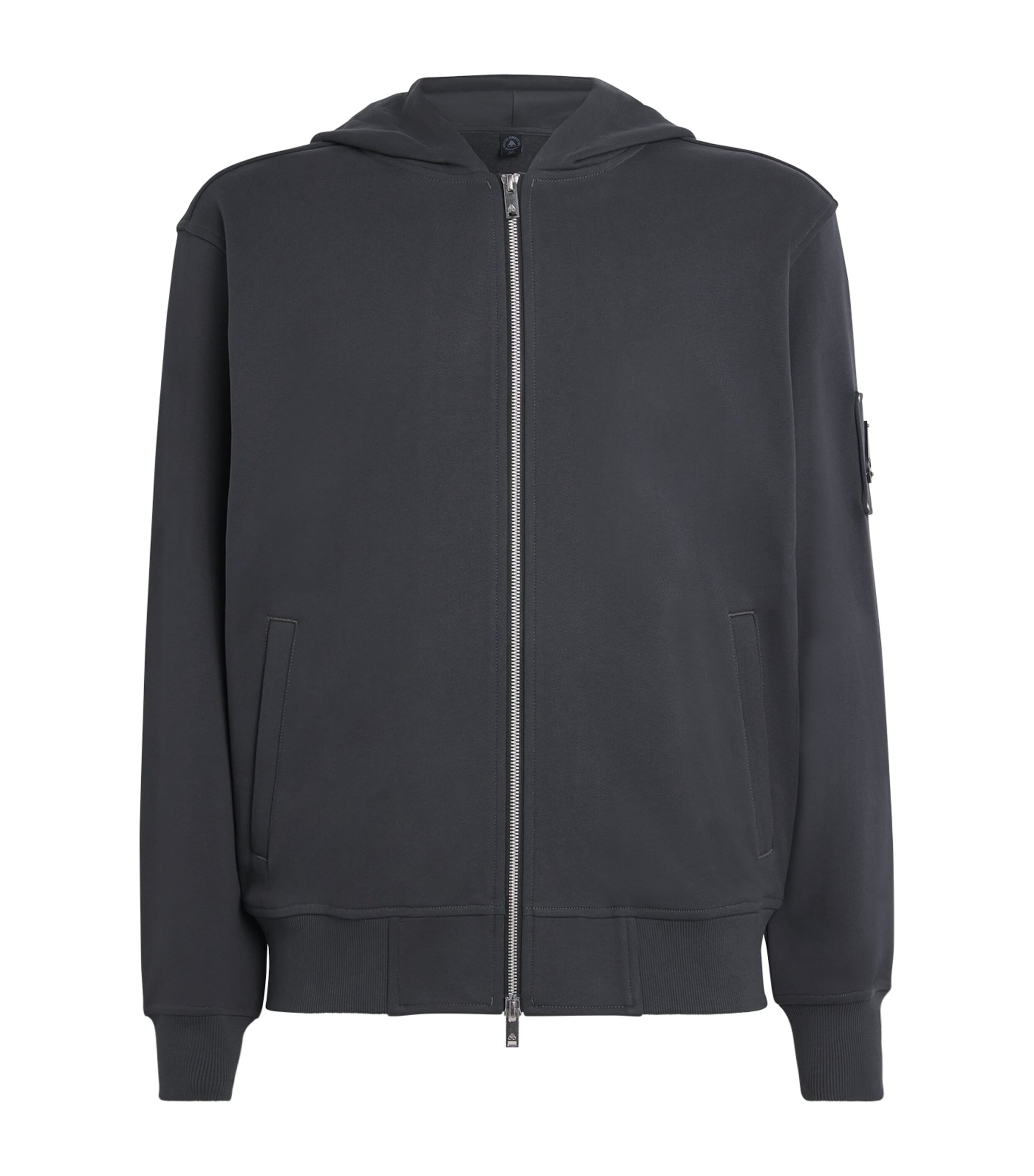 Moose Knuckles Cotton Hartsfield Zip-Up Hoodie | Men New In | Mens Clothing | Men Clothing | Sweatshirts & Hoodies | Designers | Moose Knuckles