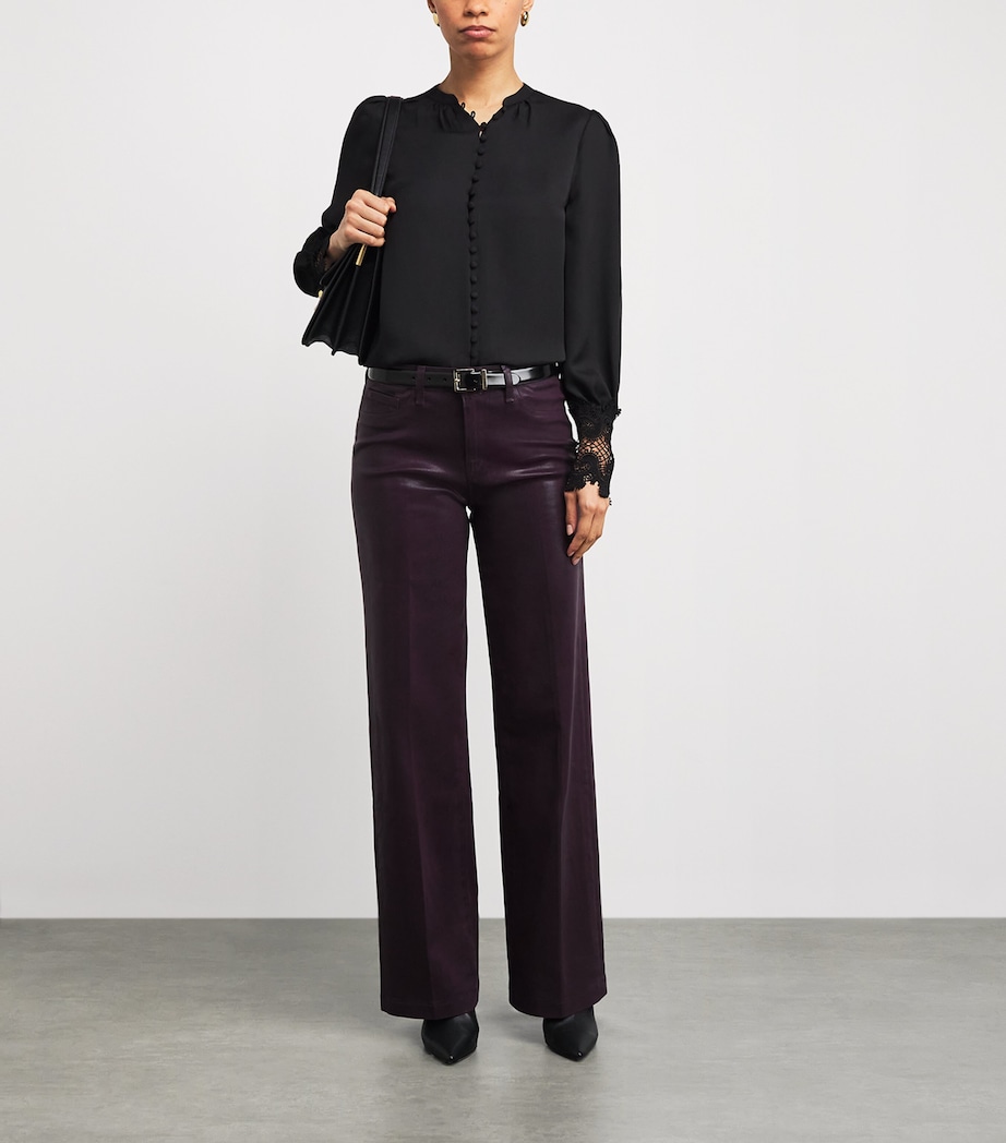 Leather Belt BLACK Image 3