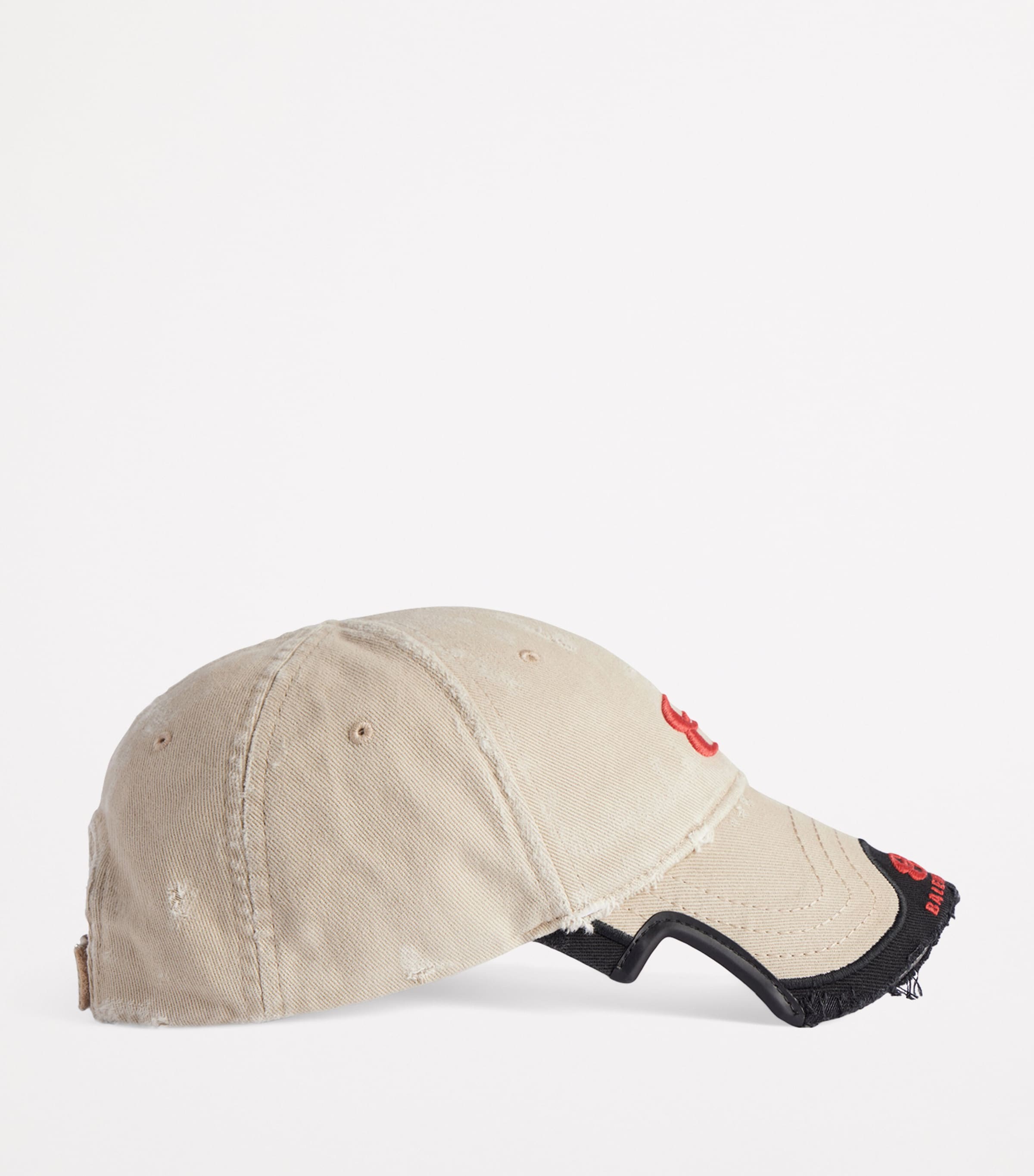 Balenciaga Brown Cotton Double Unity Cap | Harrods US