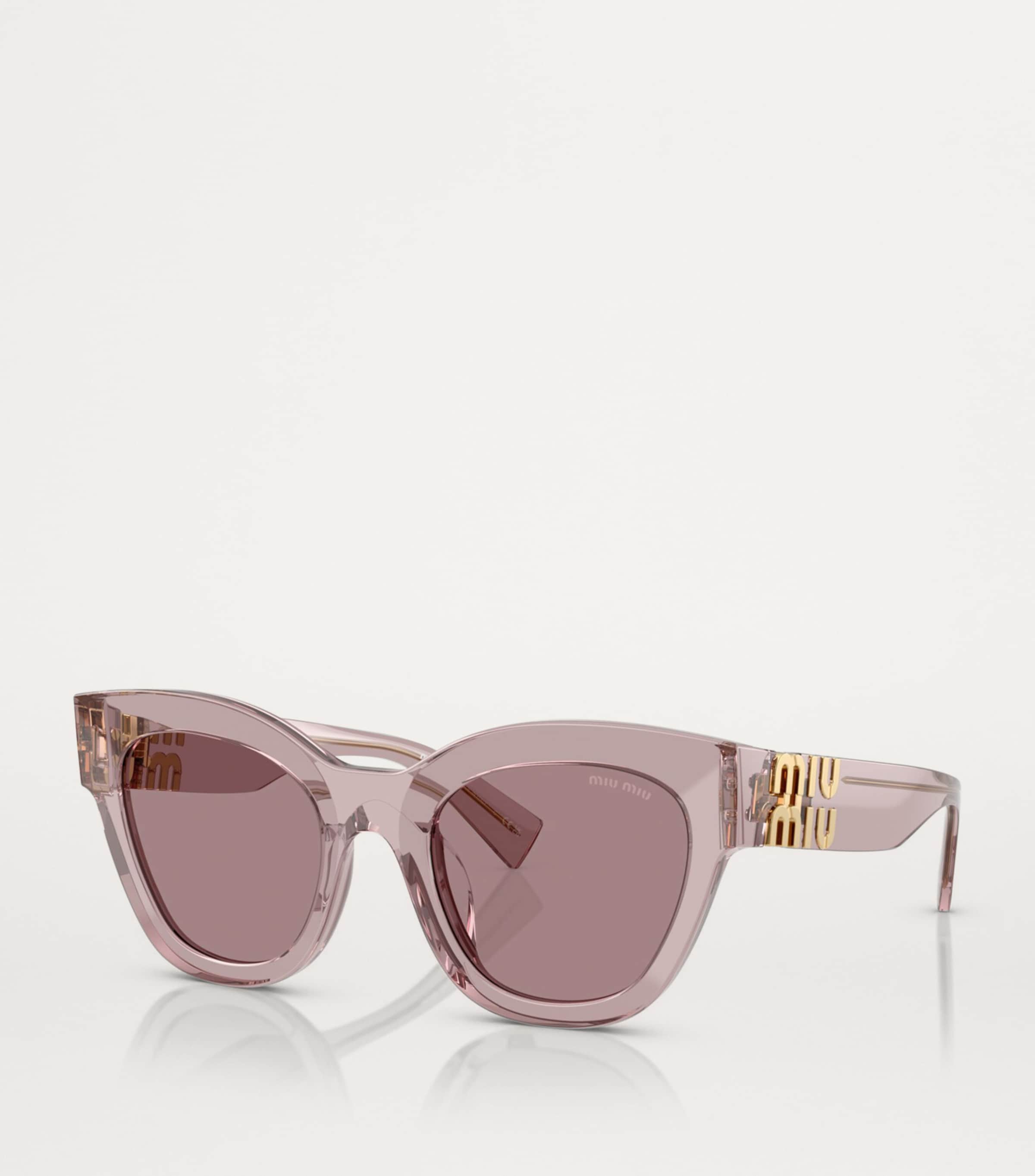 Acetate Square MU01YS Sunglasses 12W20I Image 2