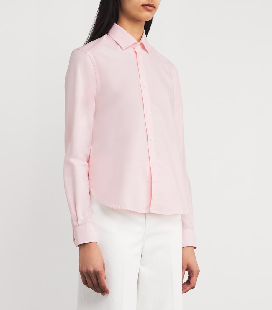 Organic Cotton The Classic Oxford Shirt ROSE PINK Image 3