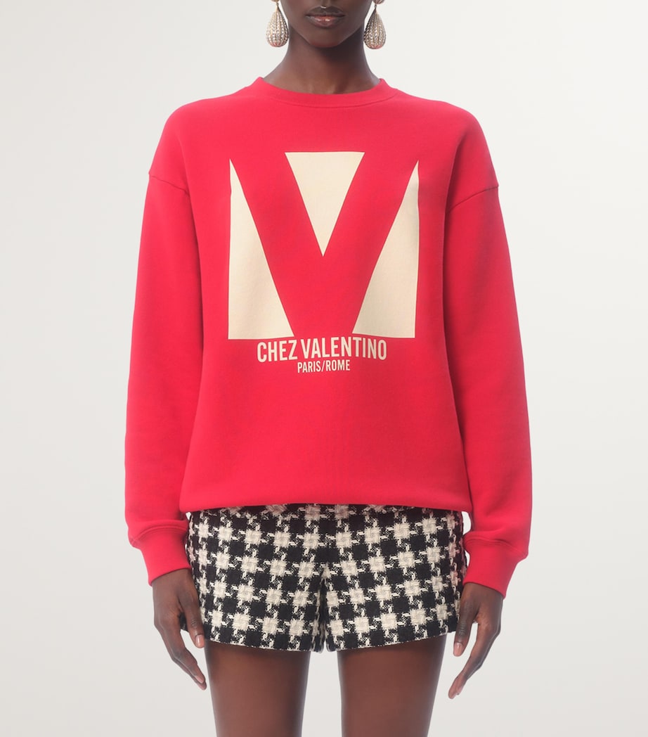 Cotton Logo Sweatshirt R9B Image 3