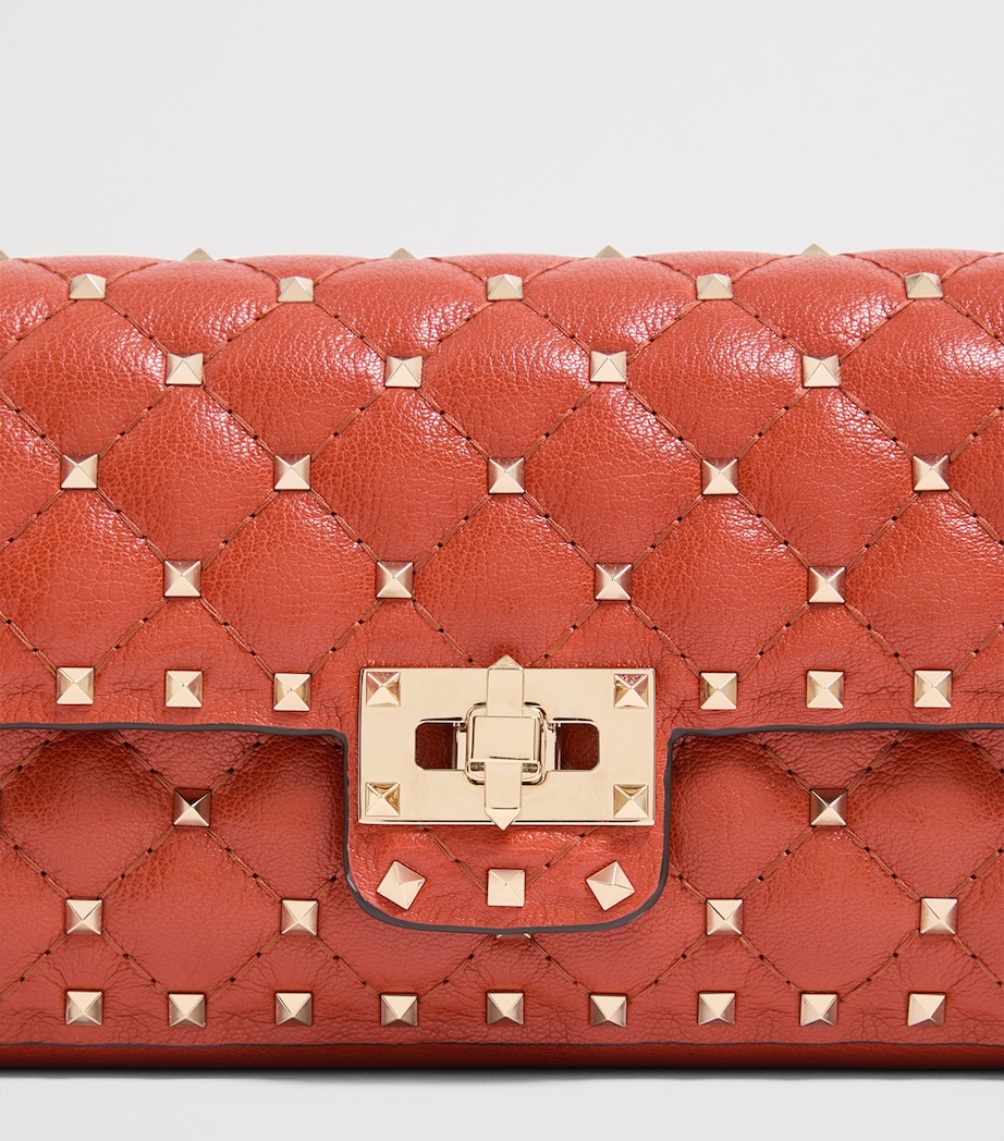 Valentino Garavani Medium Leather Rockstud Spike Shoulder Bag Image 6