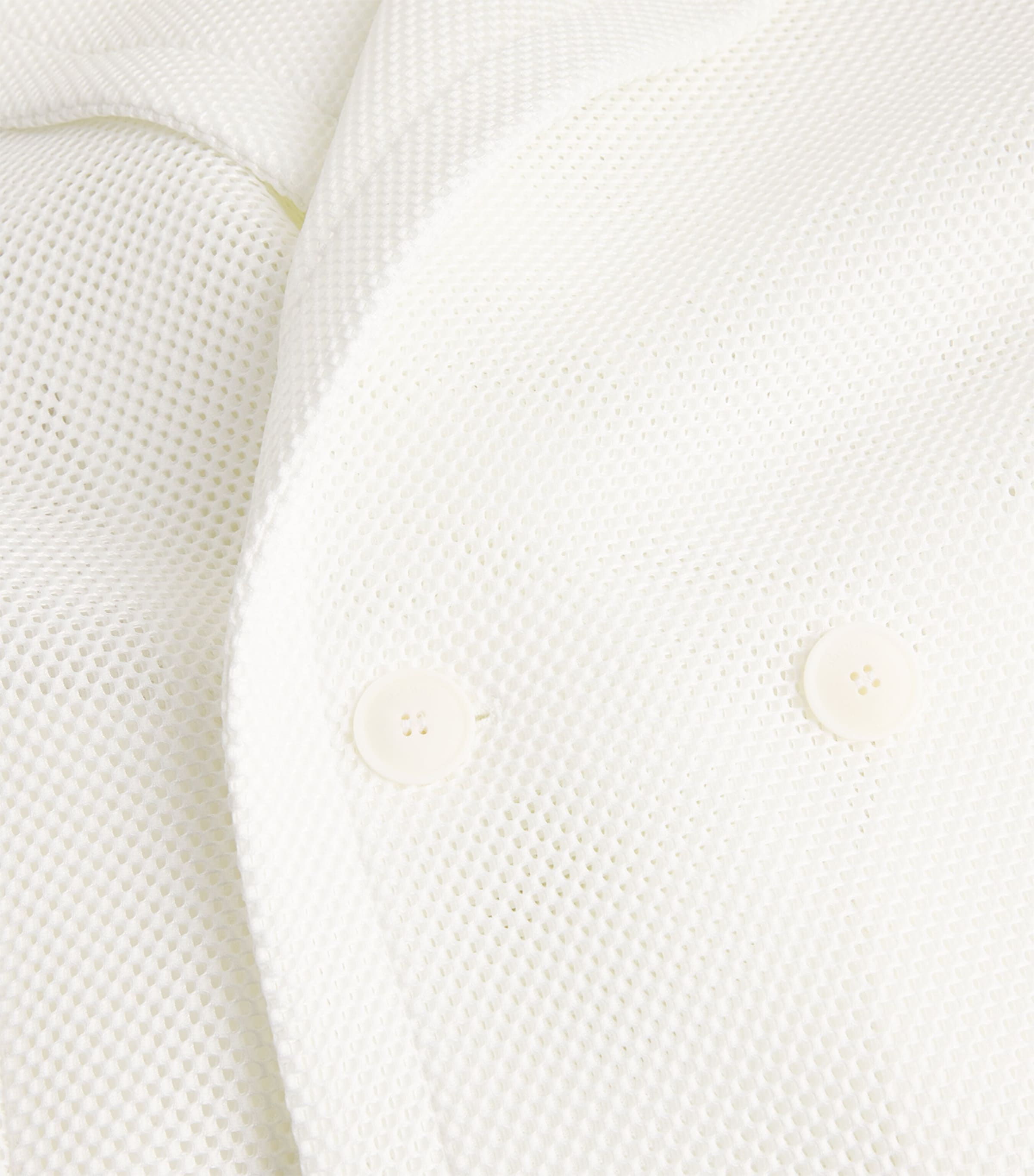 Mesh Teddy Bear Coat WHITE Image 5