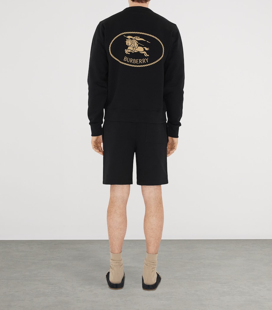EKD-Print Sweatshirt BLACK Image 4