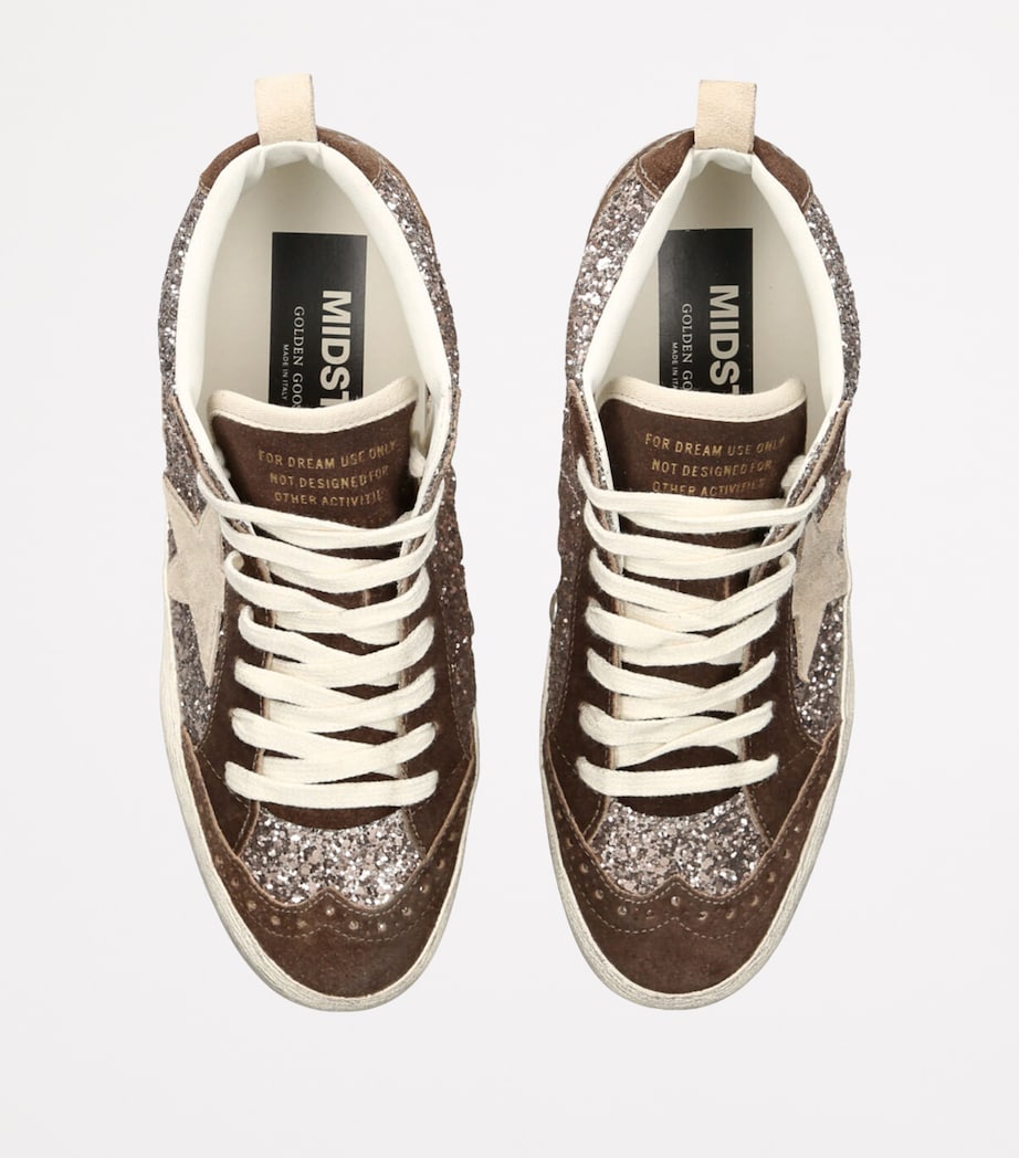 Glitter Mid Star Sneakers BROWN/OTH Image 4