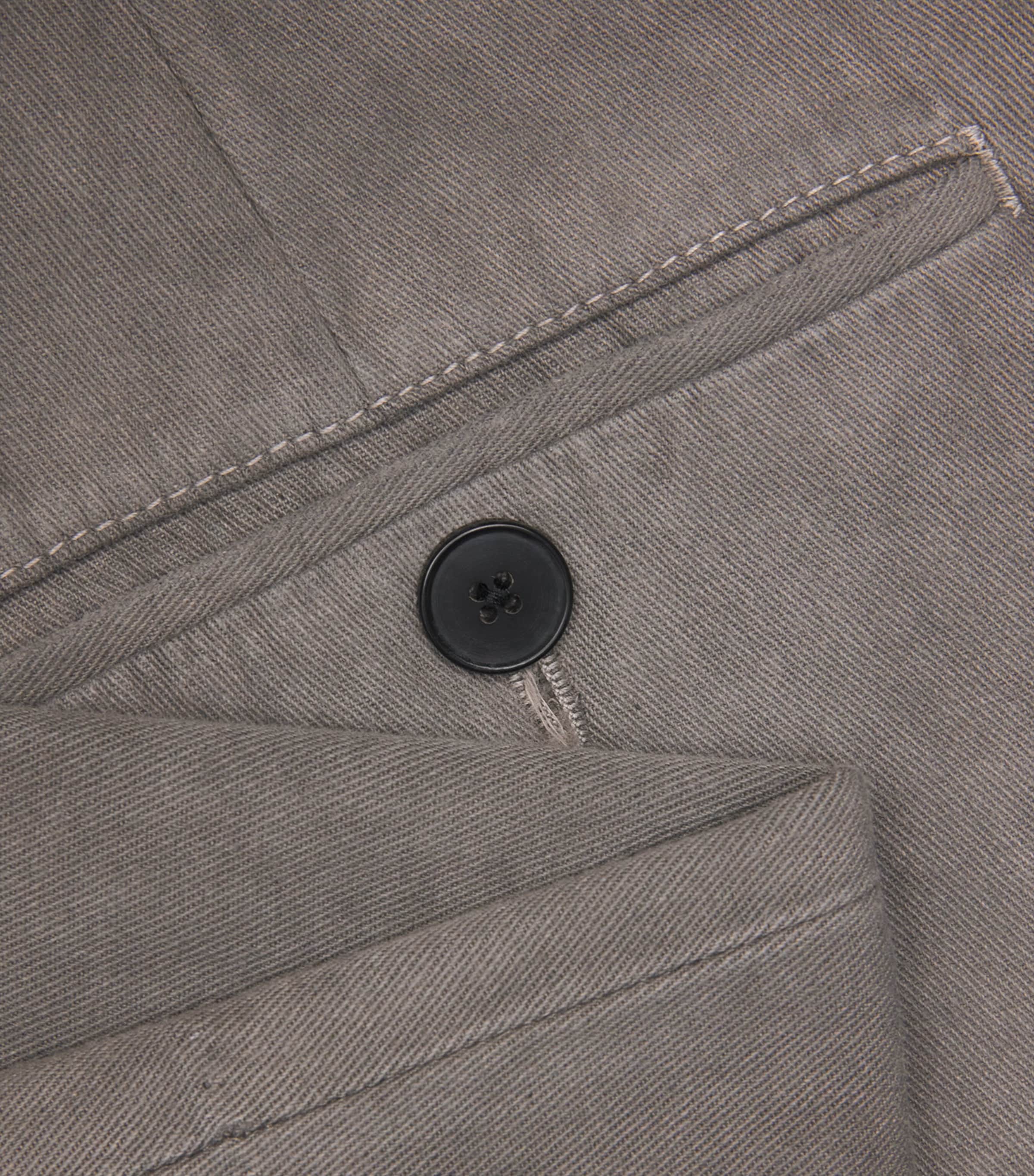 Cotton-Linen Soso’s Repaired Trousers LIGHT GRAY Image 5