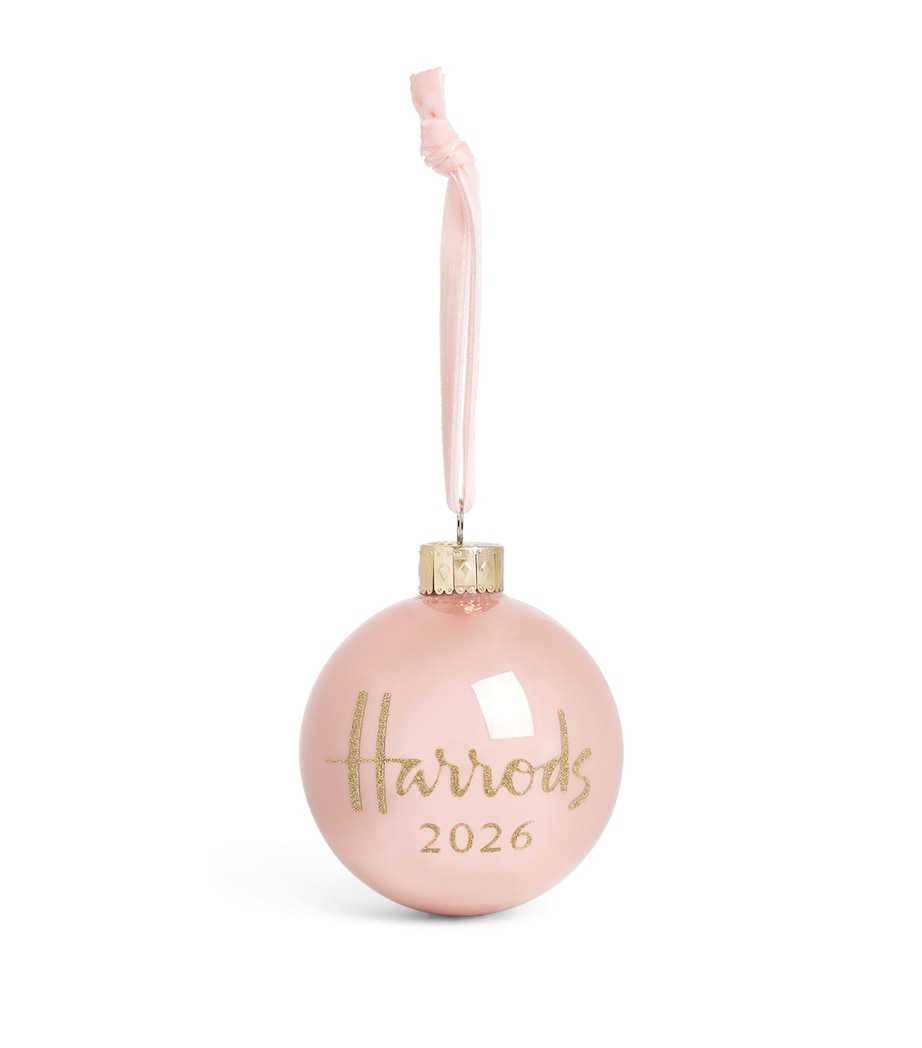 Harrods 2026 Year Bauble Pink Image 1