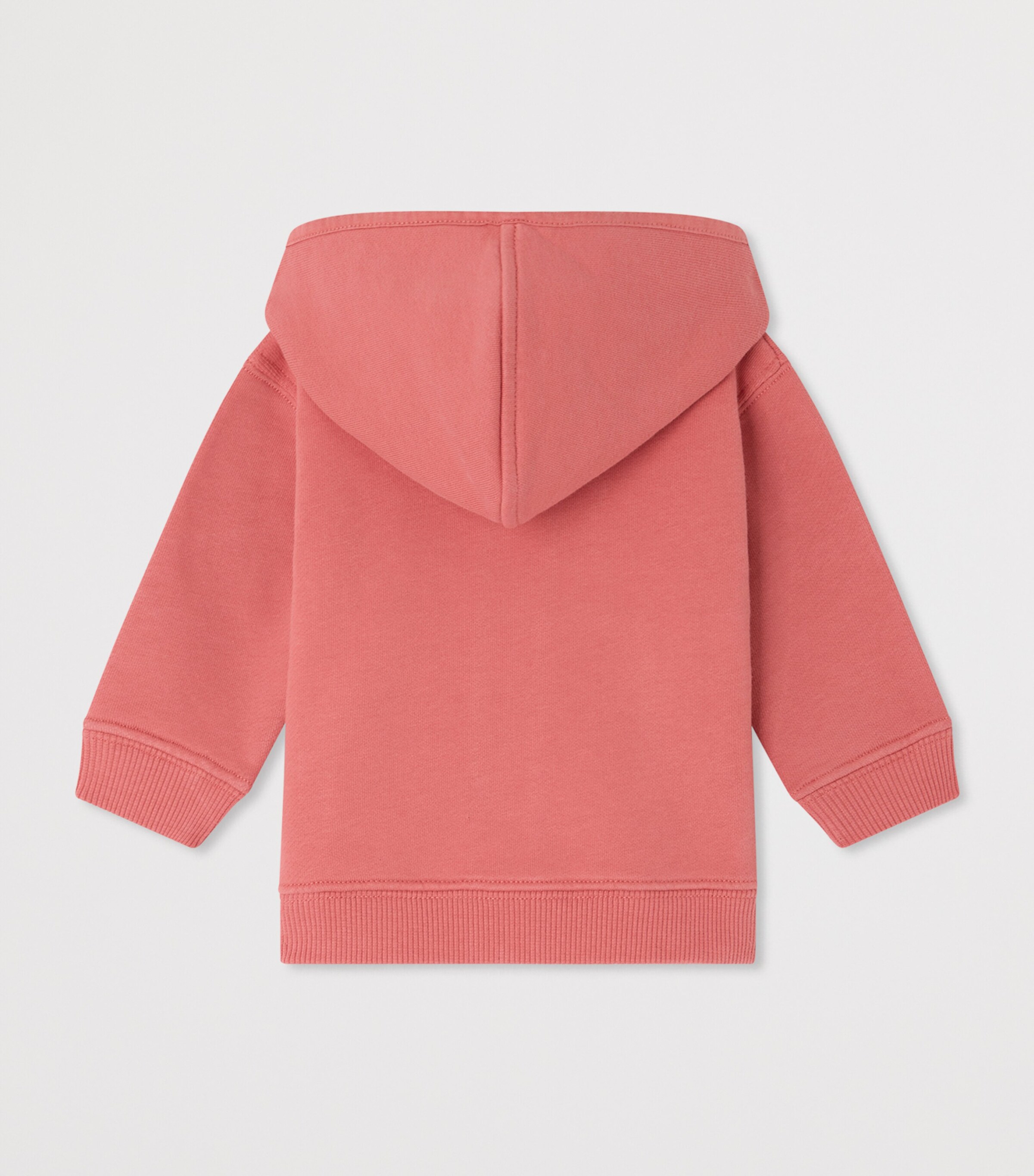 Bonpoint Cotton Embroidered Hoodie (6-18 Months) Upb Framboise Image 2