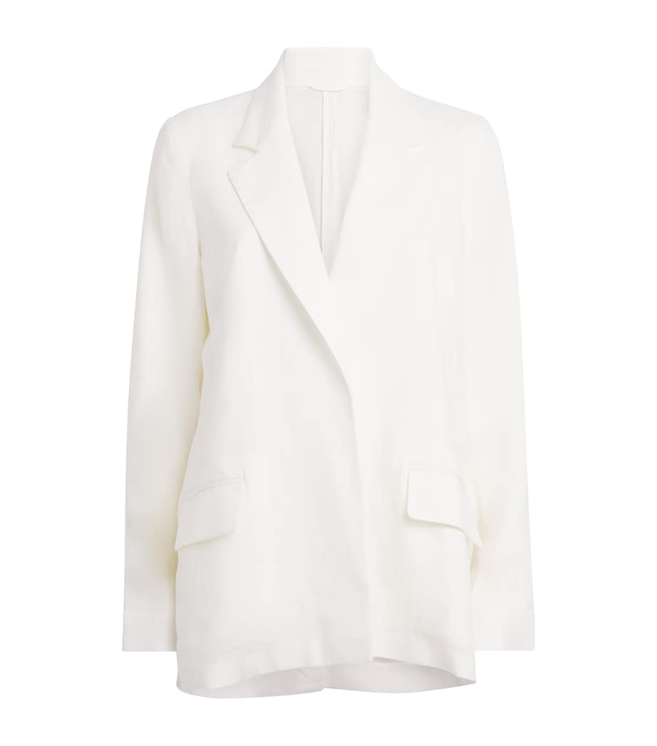 Linen Soft Blazer BIANCO Image 1