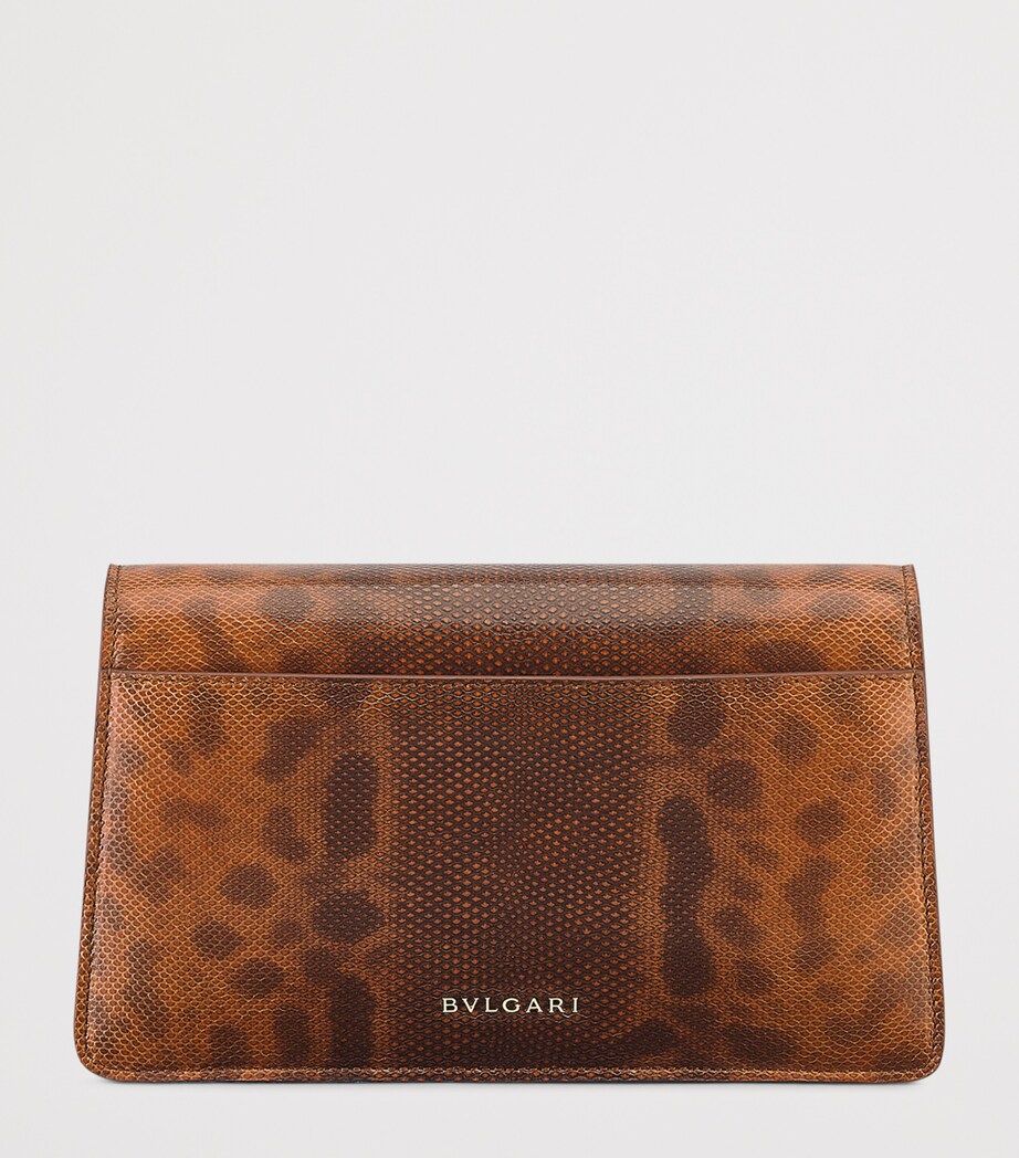 Bvlgari Small Leather Serpenti Forever Cross-Body Bag Bronze Image 3