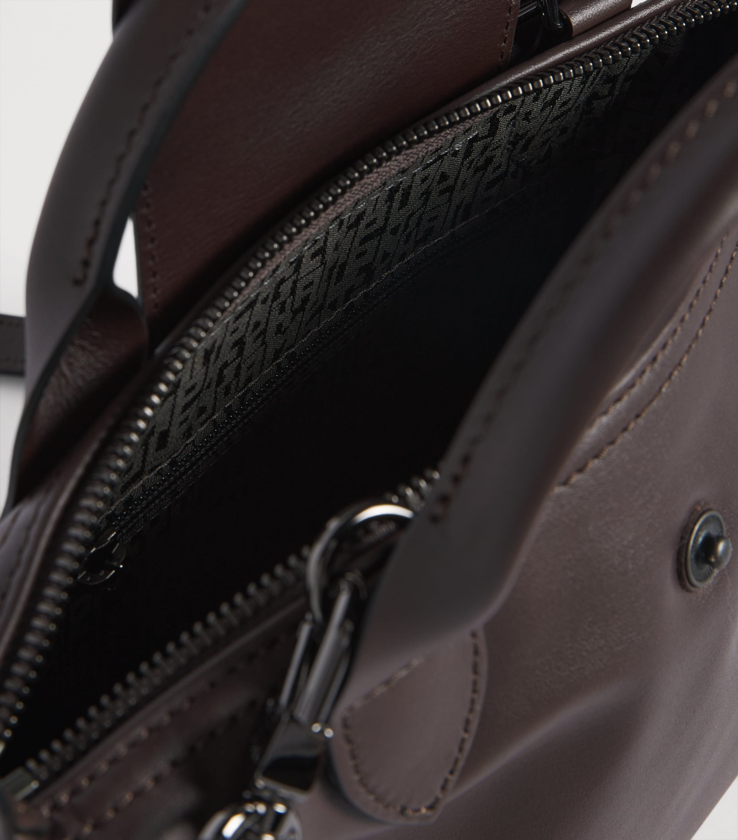 Longchamp Extra-Small Leather Le Pliage Xtra Pouch Moka Image 6