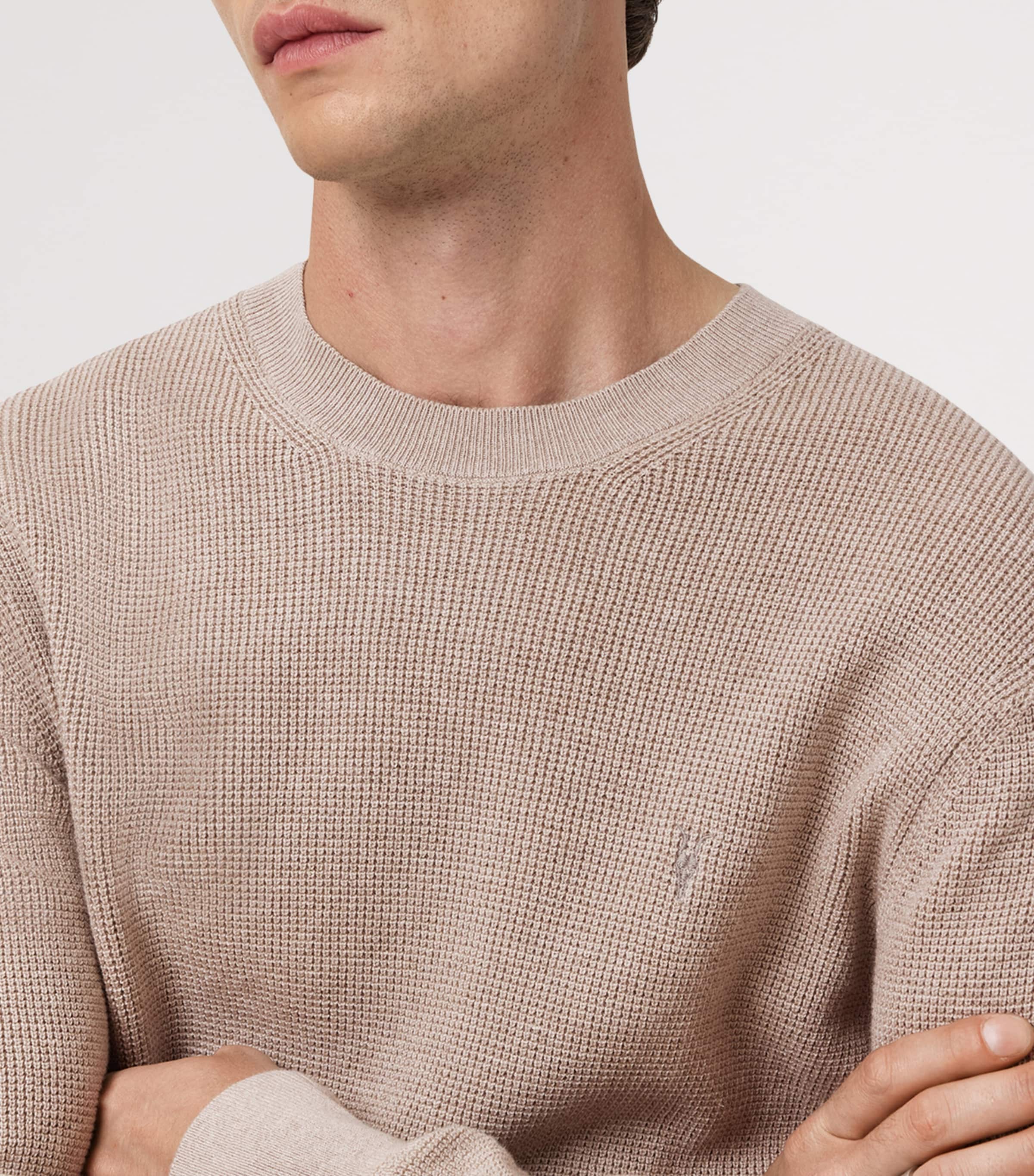 Organic Cotton-Wool Aspen Sweater MOON GREY Image 7